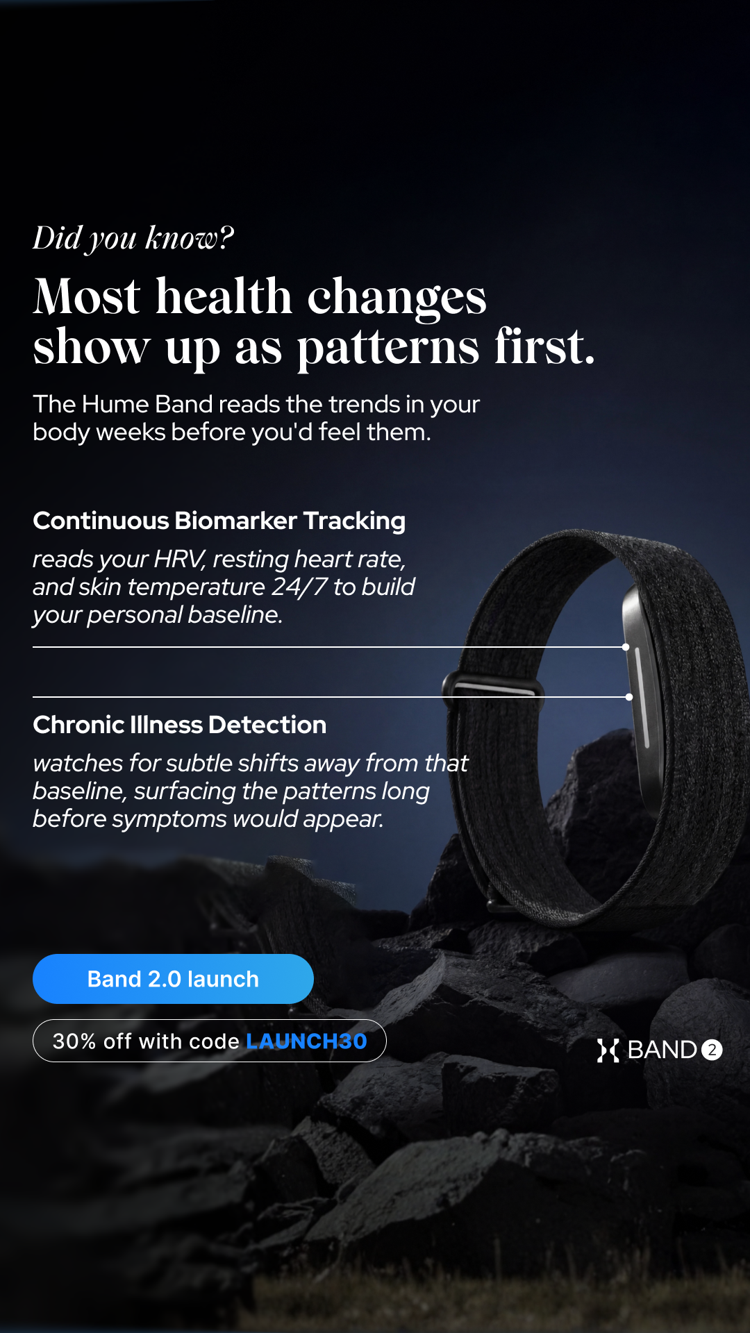 Hume Health Facebook ad