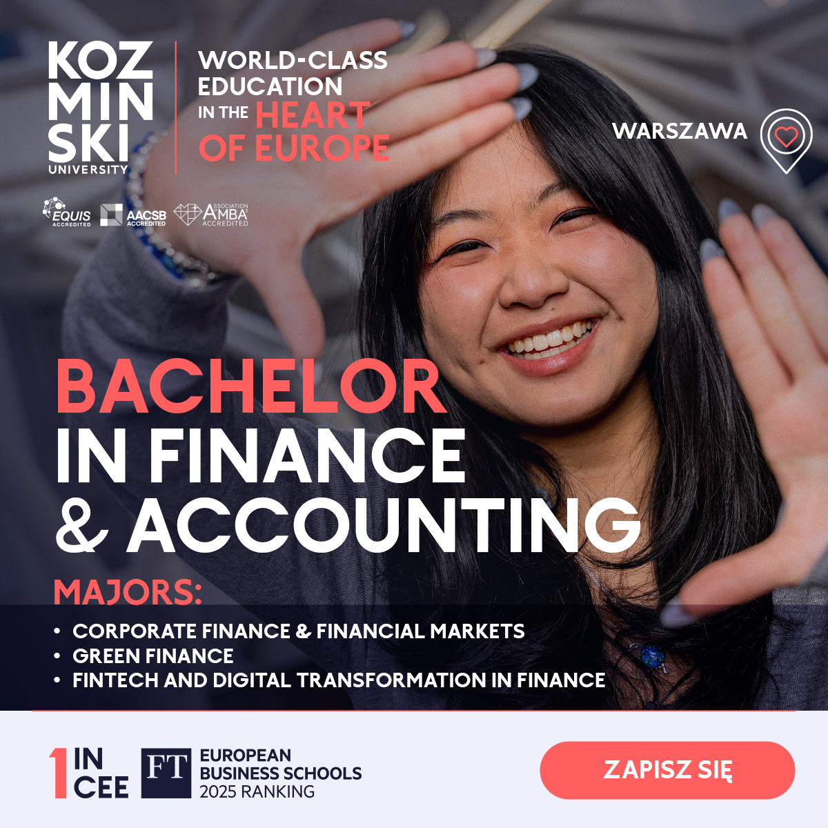 Akademia Leona Koźmińskiego - Kozminski University Facebook ad
