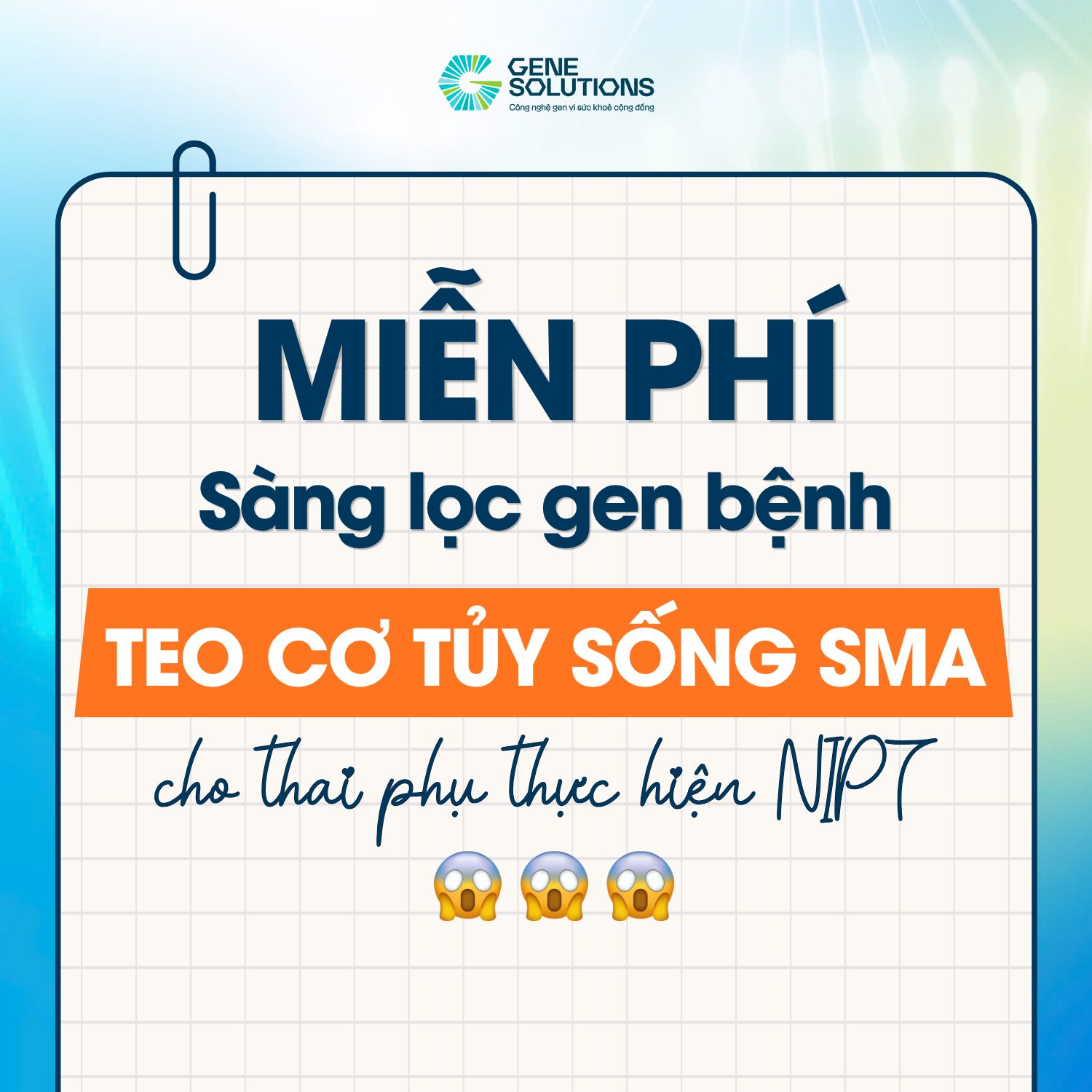triSure NIPT - Gene Solutions VN Facebook ad