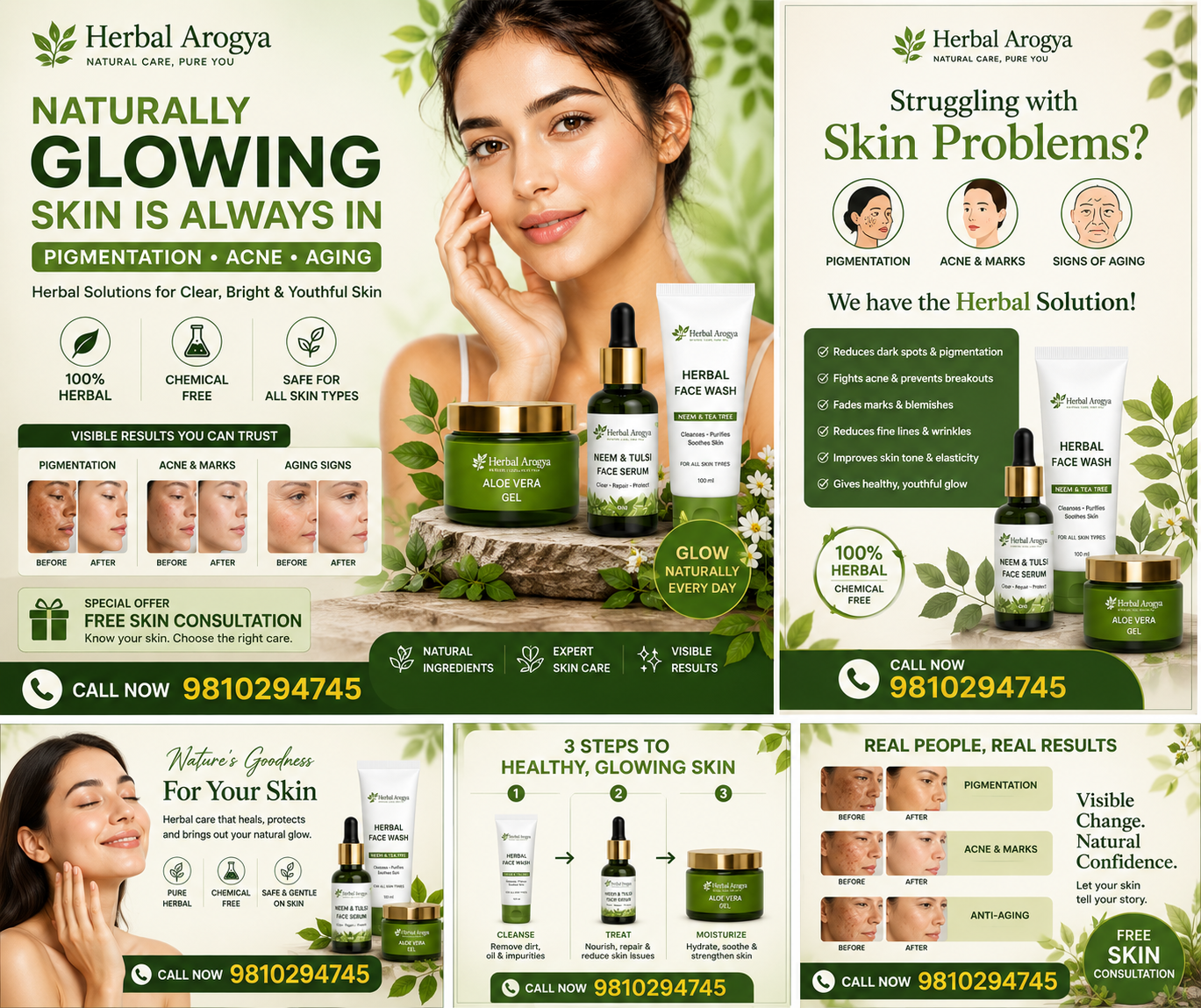 Herbal Arogya Facebook ad