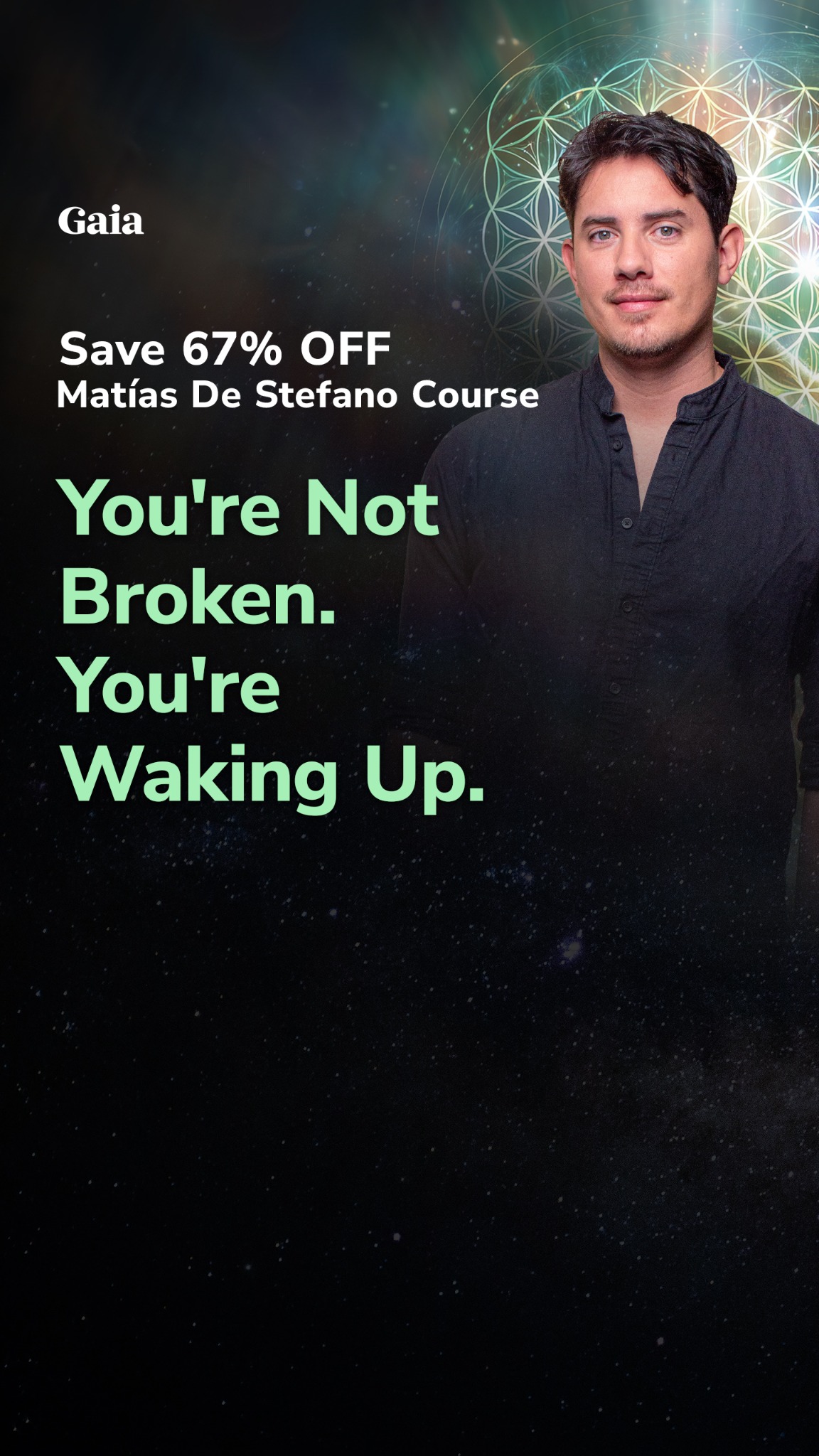 Gaia Facebook ad