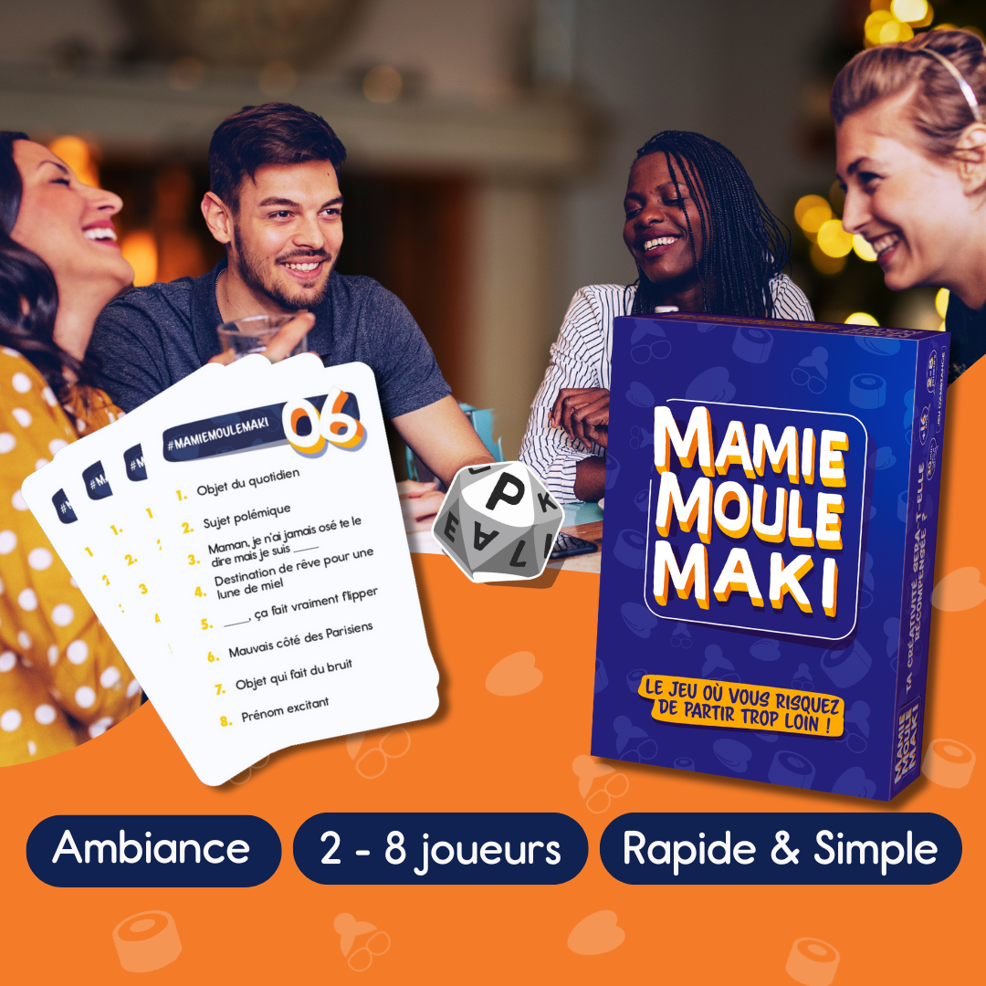 Mamiemoulemaki Facebook ad: Découvrez Mamie Moule Maki, le jeu parfait pour…