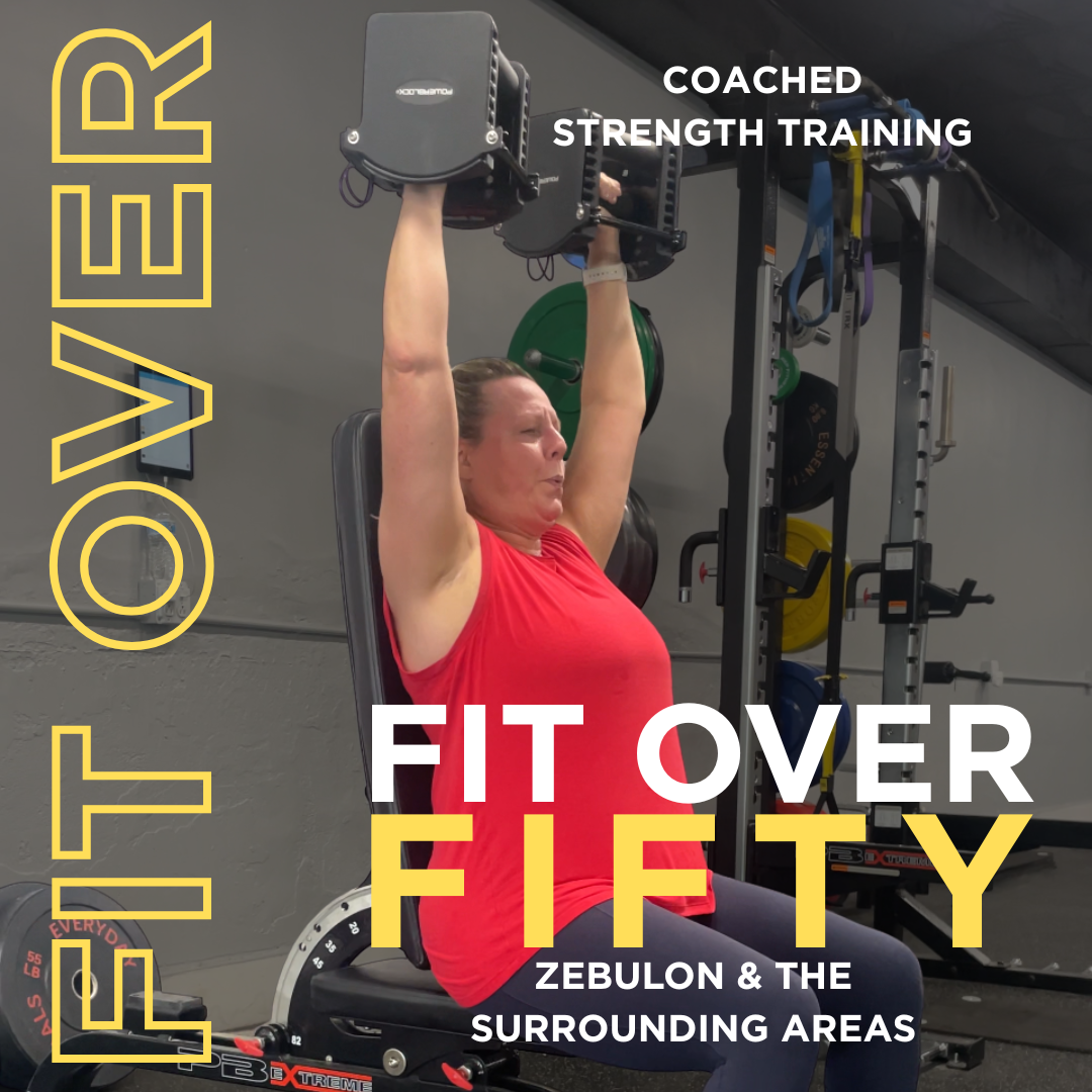 Functional Fitness 360 Facebook ad: Fit Over Fifty in Zebulon