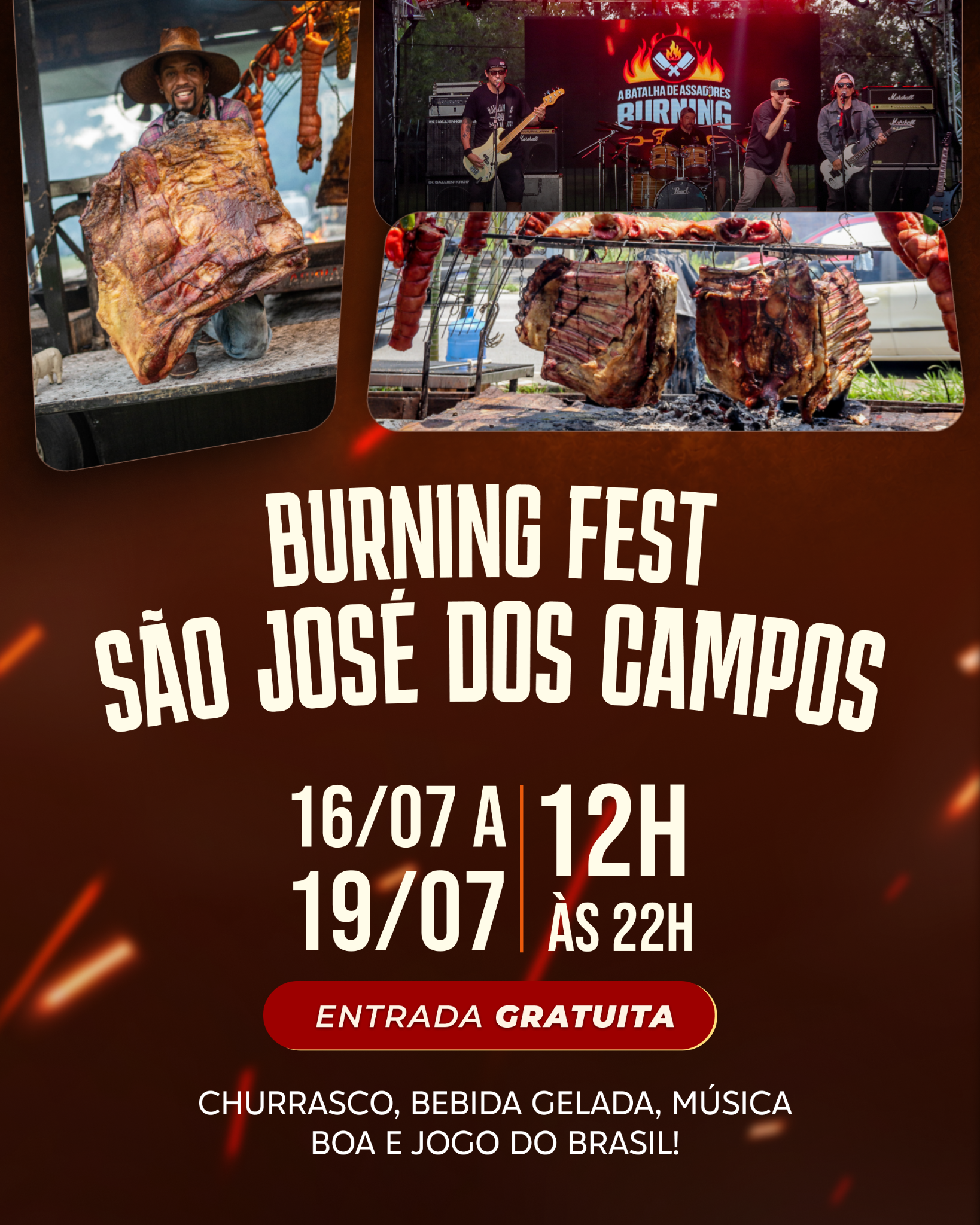 Burning Fest Facebook ad: SÃO JOSÈ DOS CAMPOS, O MAIOR FESTIVAL GASTRONÔMICO…