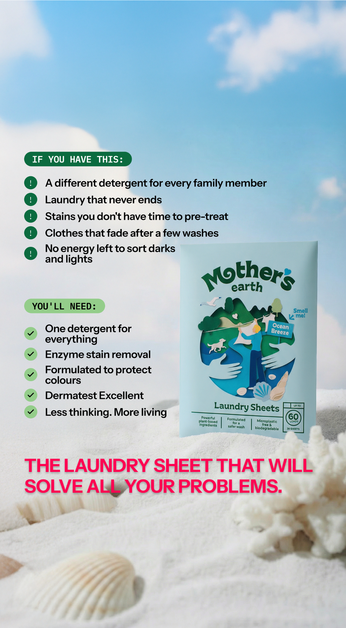 Mothers Earth Facebook ad