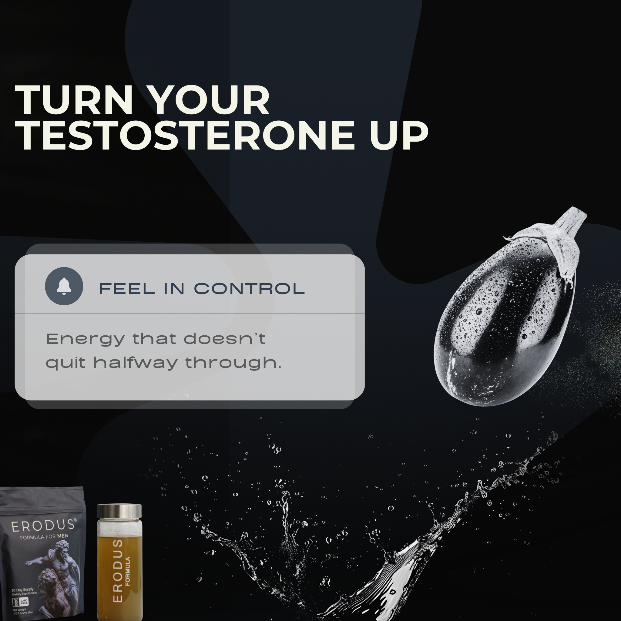 Erodus Formula For Men Facebook ad