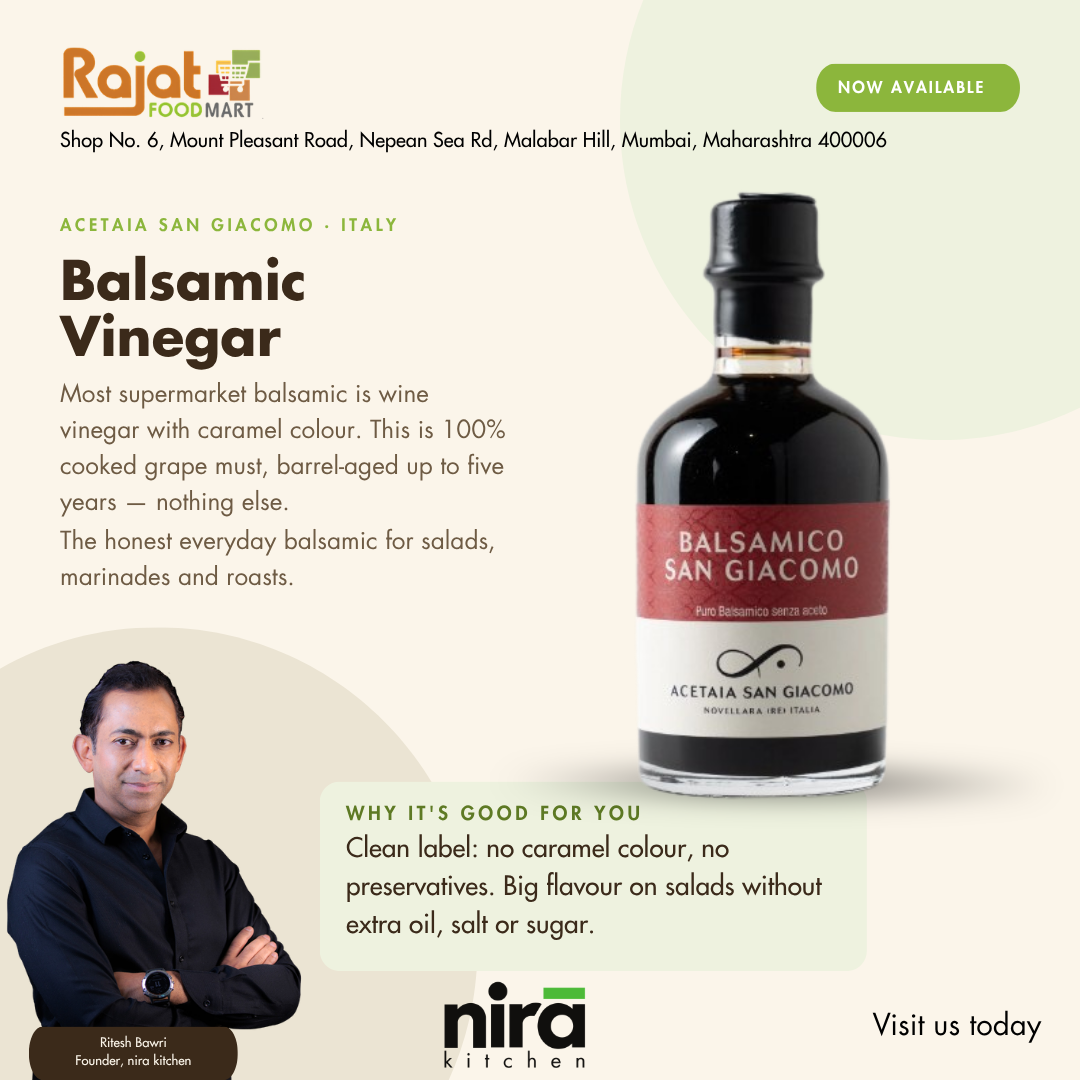 Nira balance Facebook ad: Best quality products now in India.