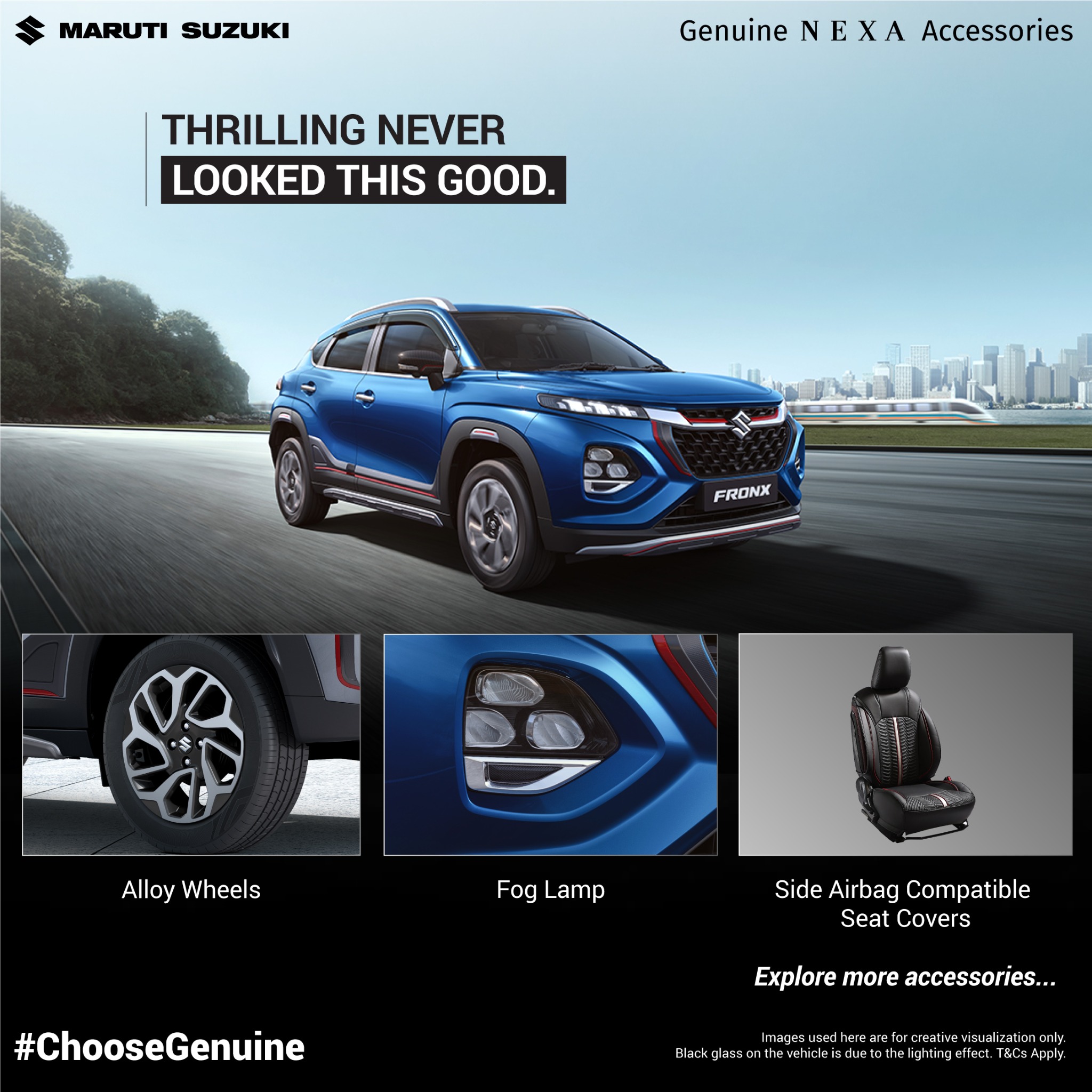 Maruti Suzuki Genuine Parts and Accessories Facebook ad