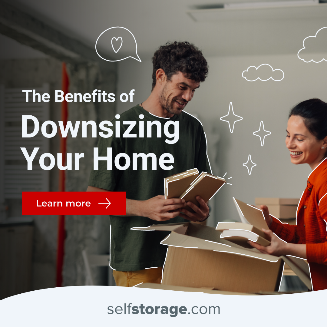 SelfStorage.com Facebook ad: Learn How to Cut Costs