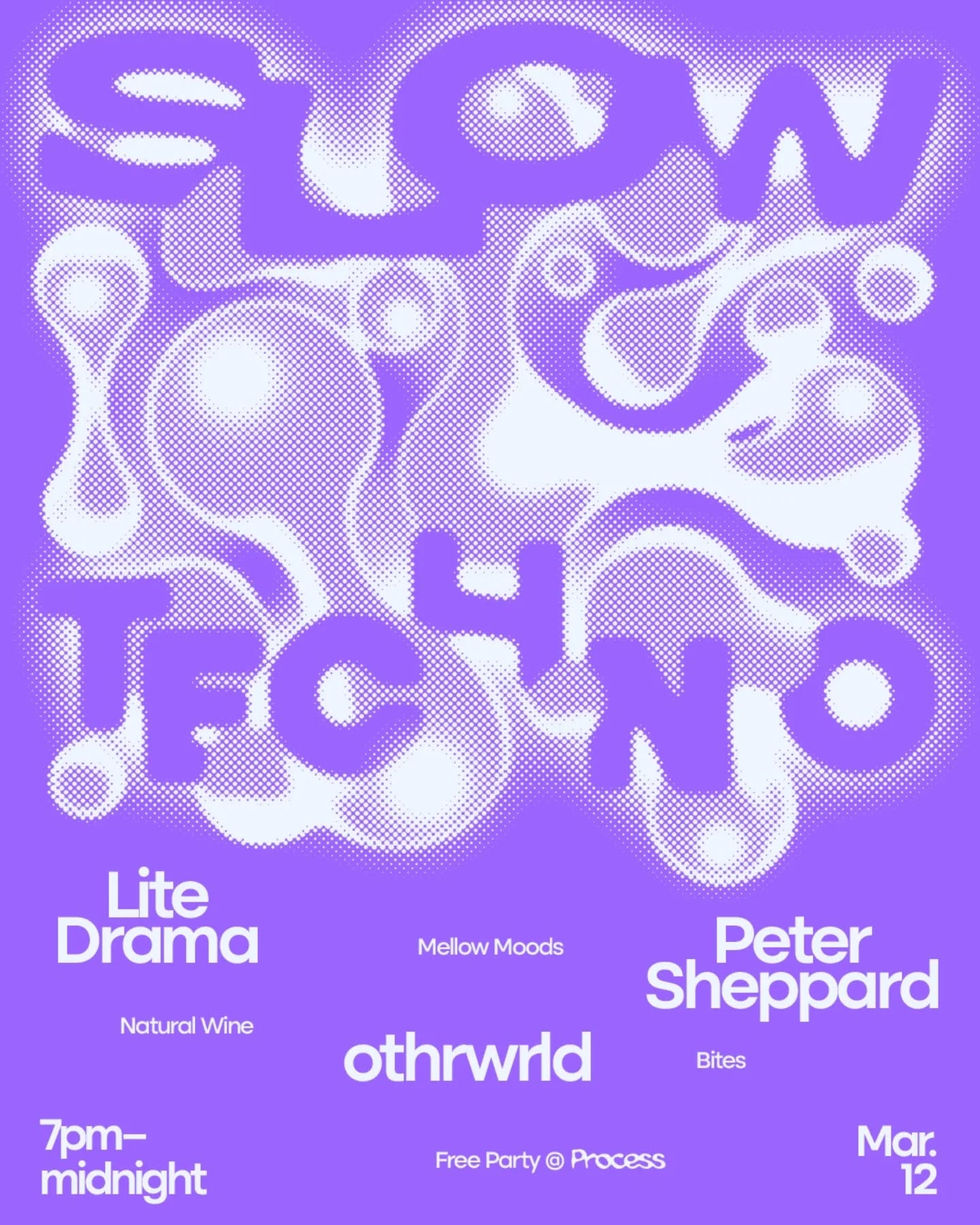 Process PDX Facebook ad: It's time for another Slow Techno, your favorite…