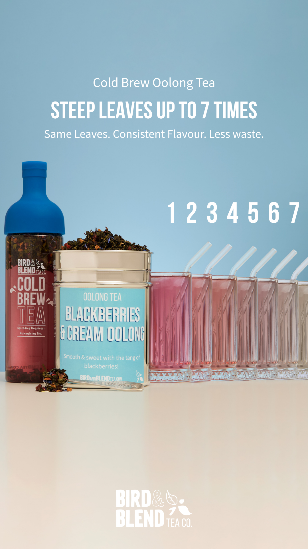 Bird & Blend Tea Co. Facebook ad