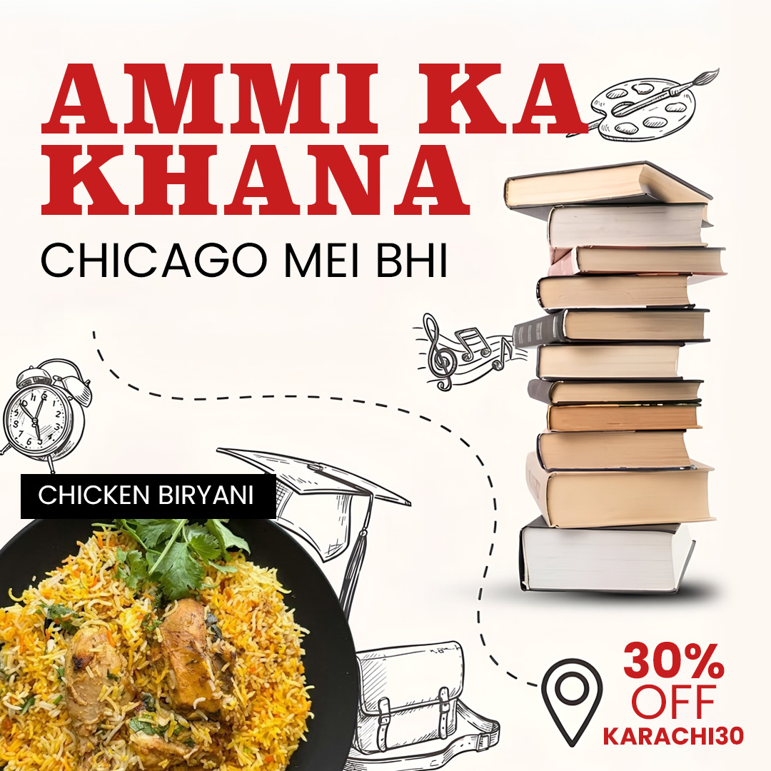 Karachi Prep Facebook ad: The only authentic Pakistani meal prep of Chicago.