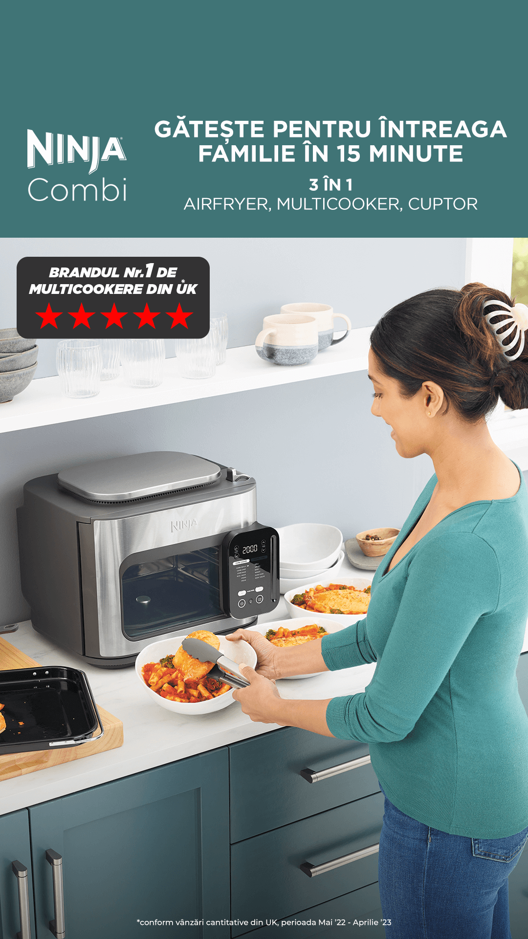Ninja Kitchen Romania Facebook ad