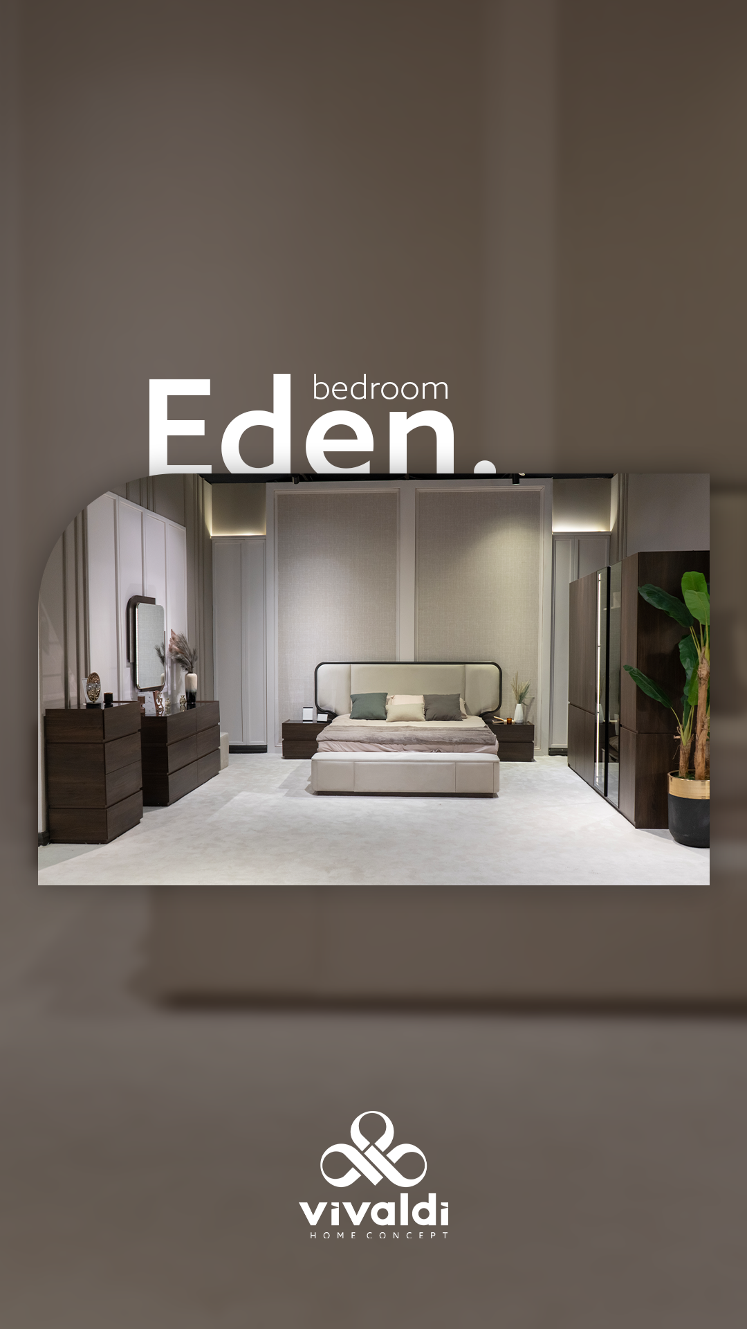 Vivaldi Furniture Facebook ad: Eden Bedroom