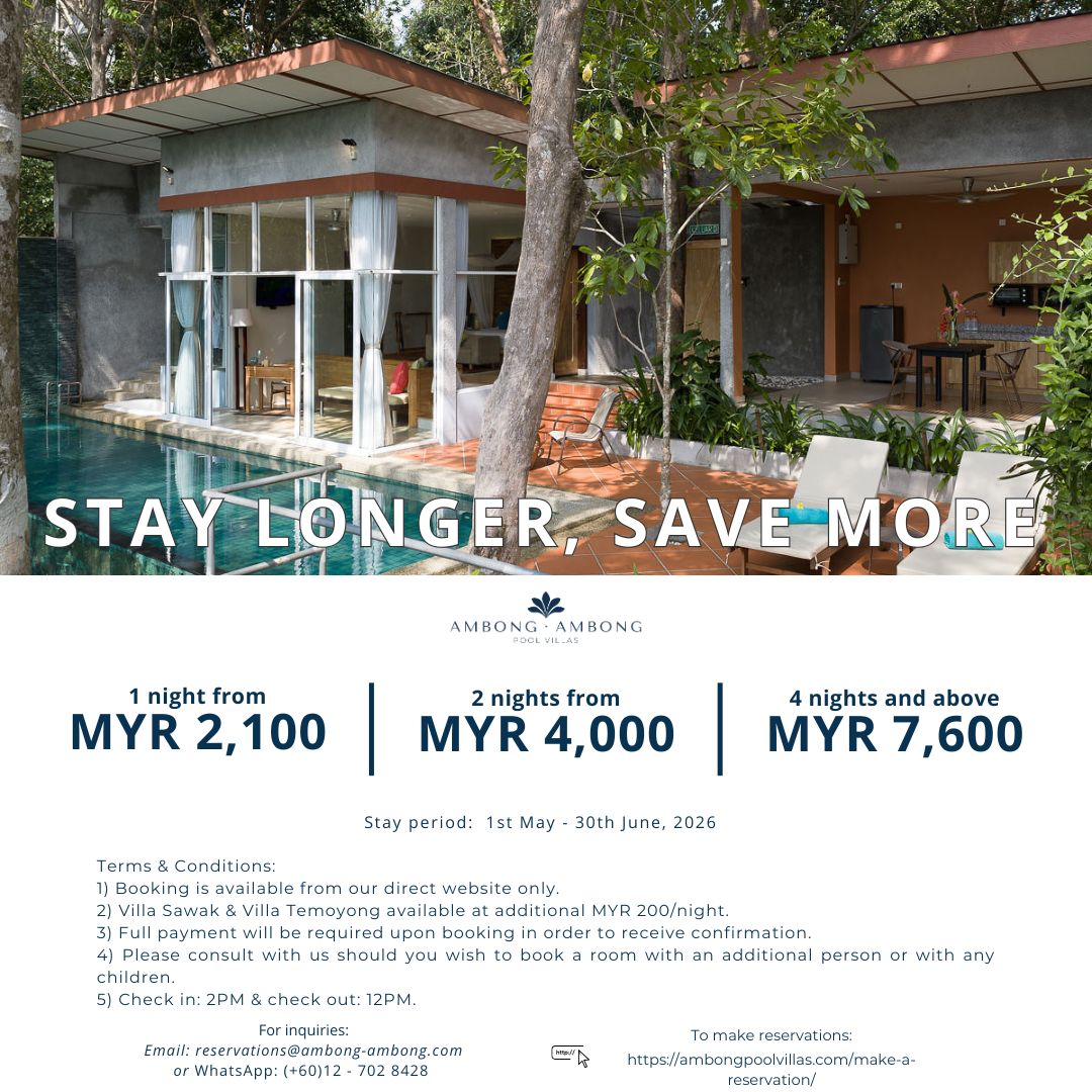 Ambong Pool Villas Langkawi Facebook ad: Ambong Pool Villas | Book Your Tropical Escape Today