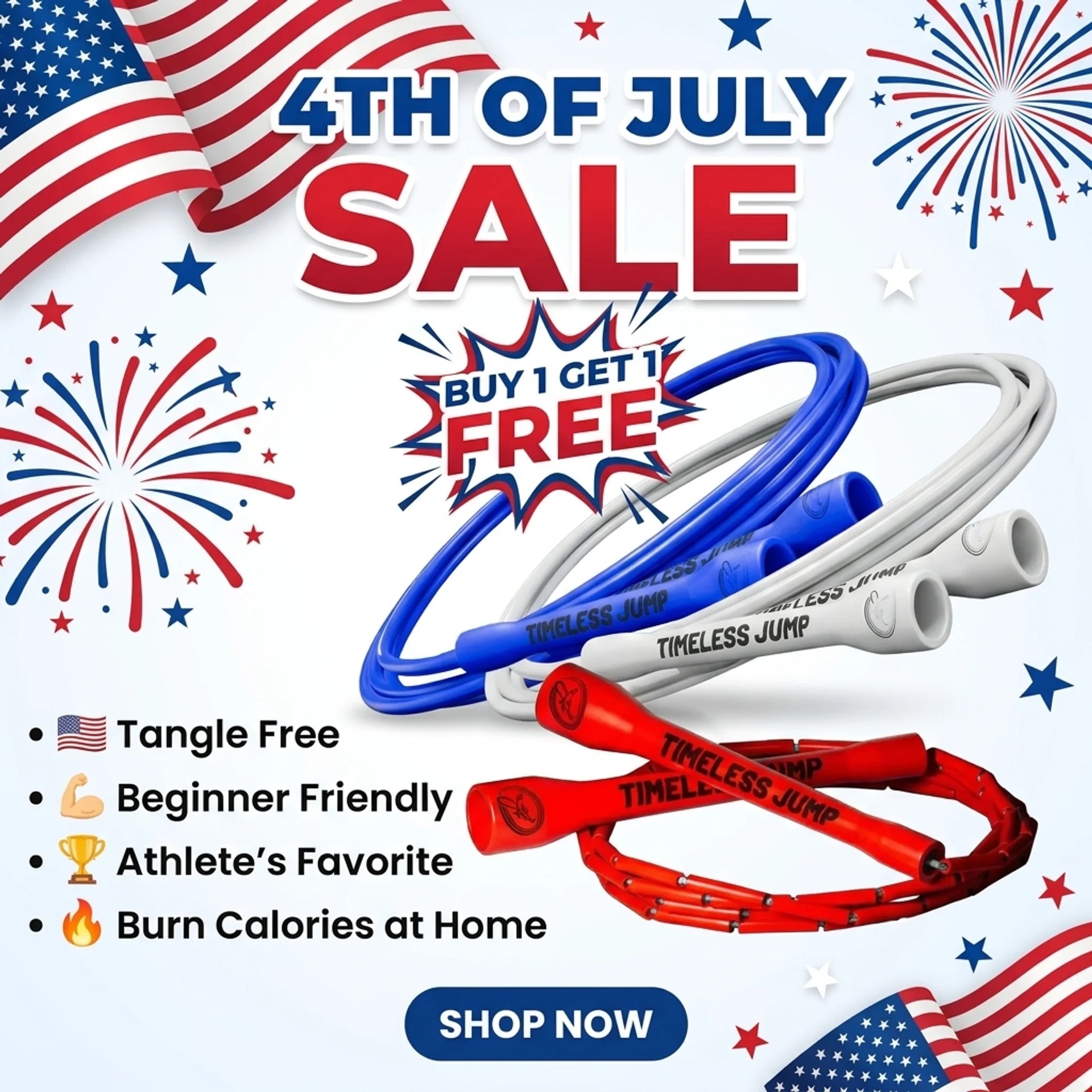 Timeless Jump Facebook ad