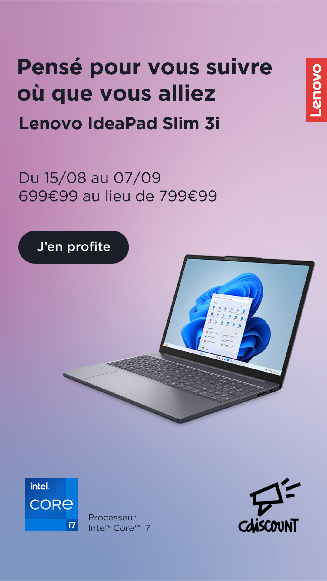Cdiscount Facebook ad