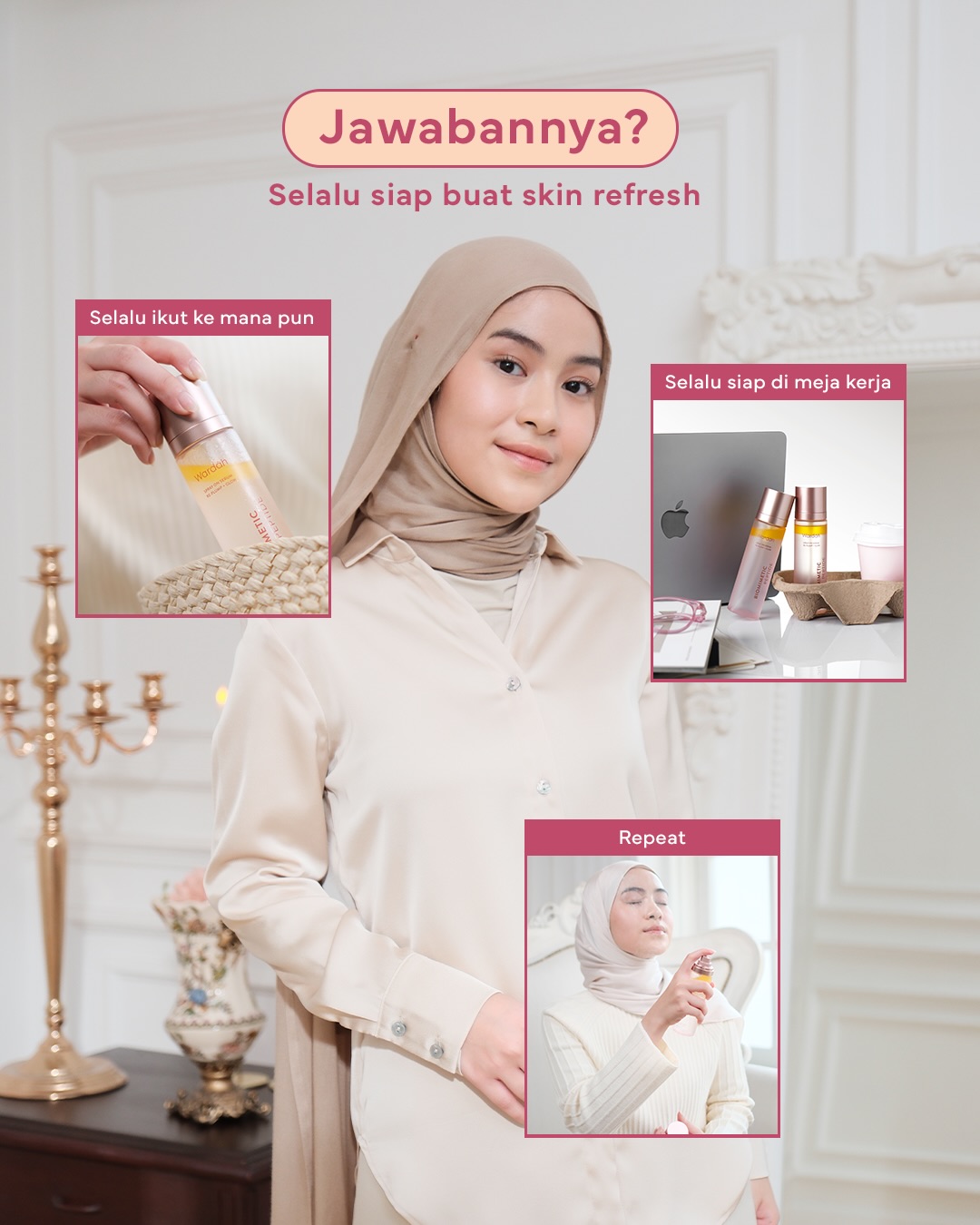 Wardah Cosmetics Facebook ad