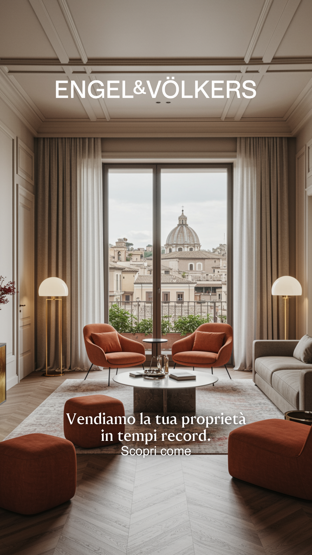 Engel & Völkers Roma Facebook ad