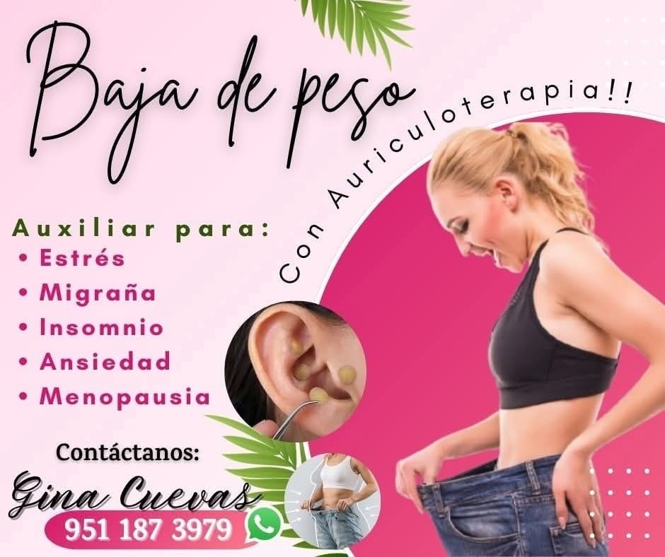 Gina Cuevas Dermopigmentación & Microblanding Facebook ad: Auriculoterapia Oaxaca.