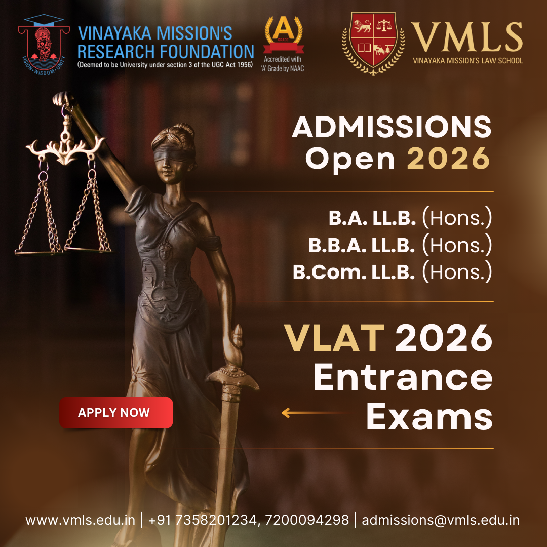 Vinayaka Mission's Law School - VMLS Facebook ad