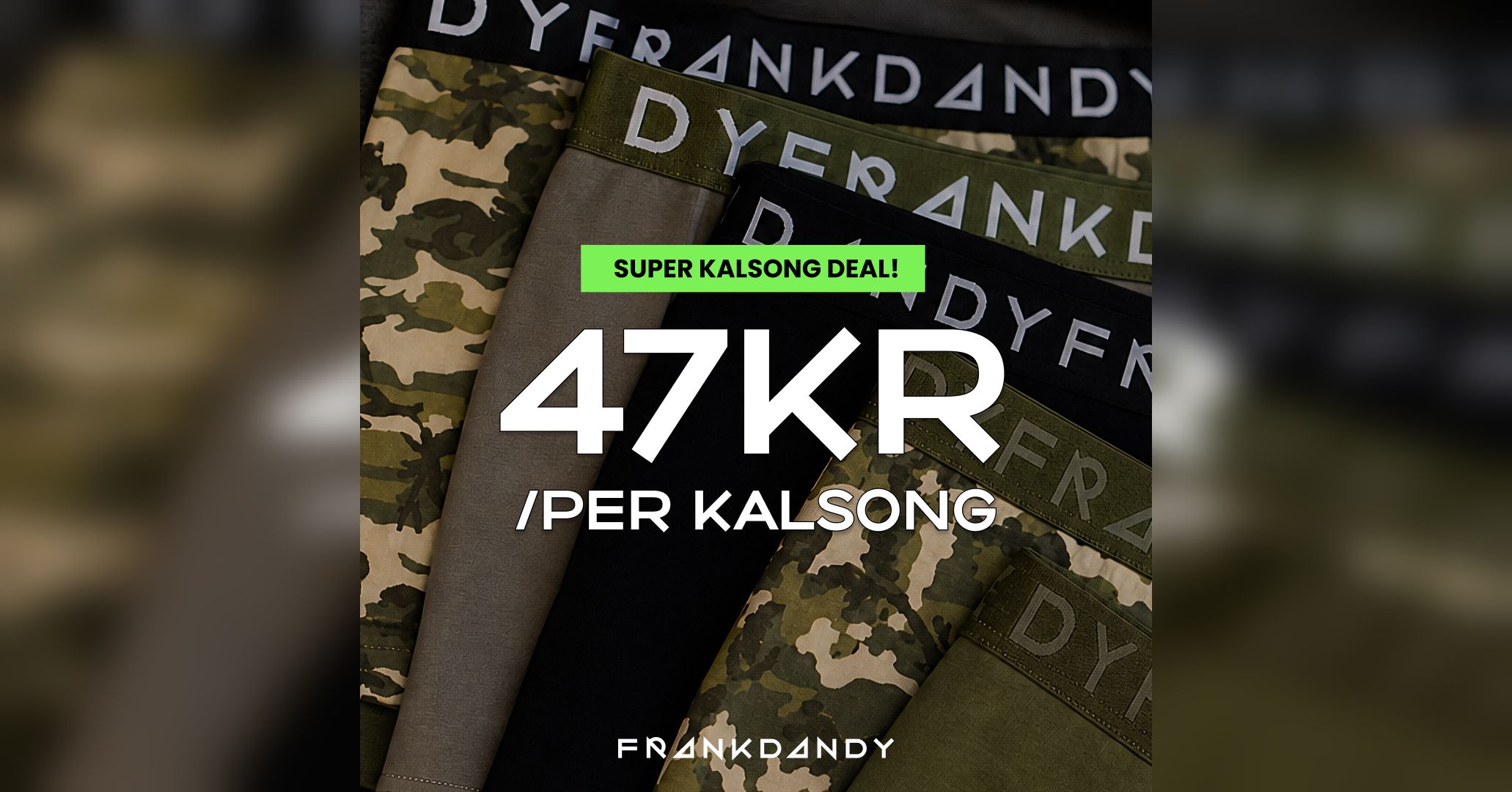 Frank Dandy Facebook ad