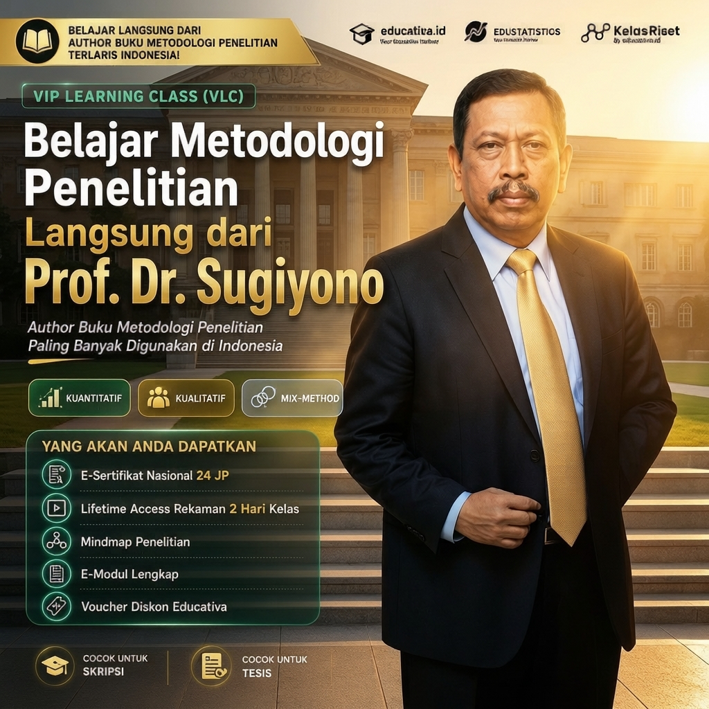 Educativa.id Facebook ad: Belajar Metode Bareng Prof!