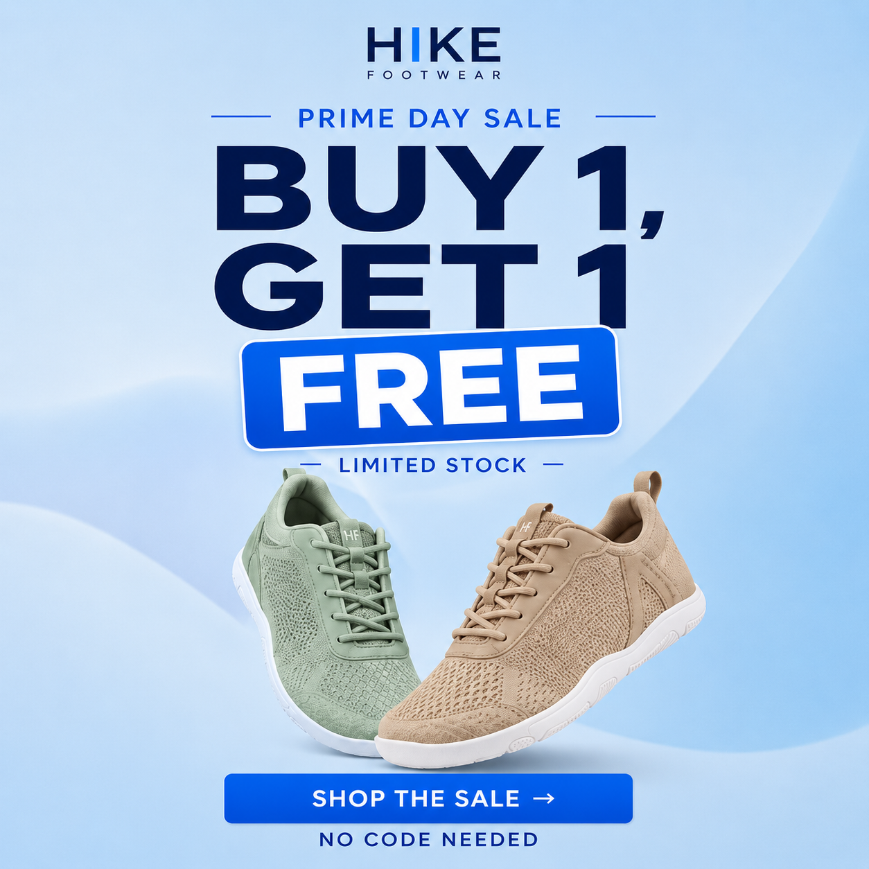 HIKE Footwear Facebook ad