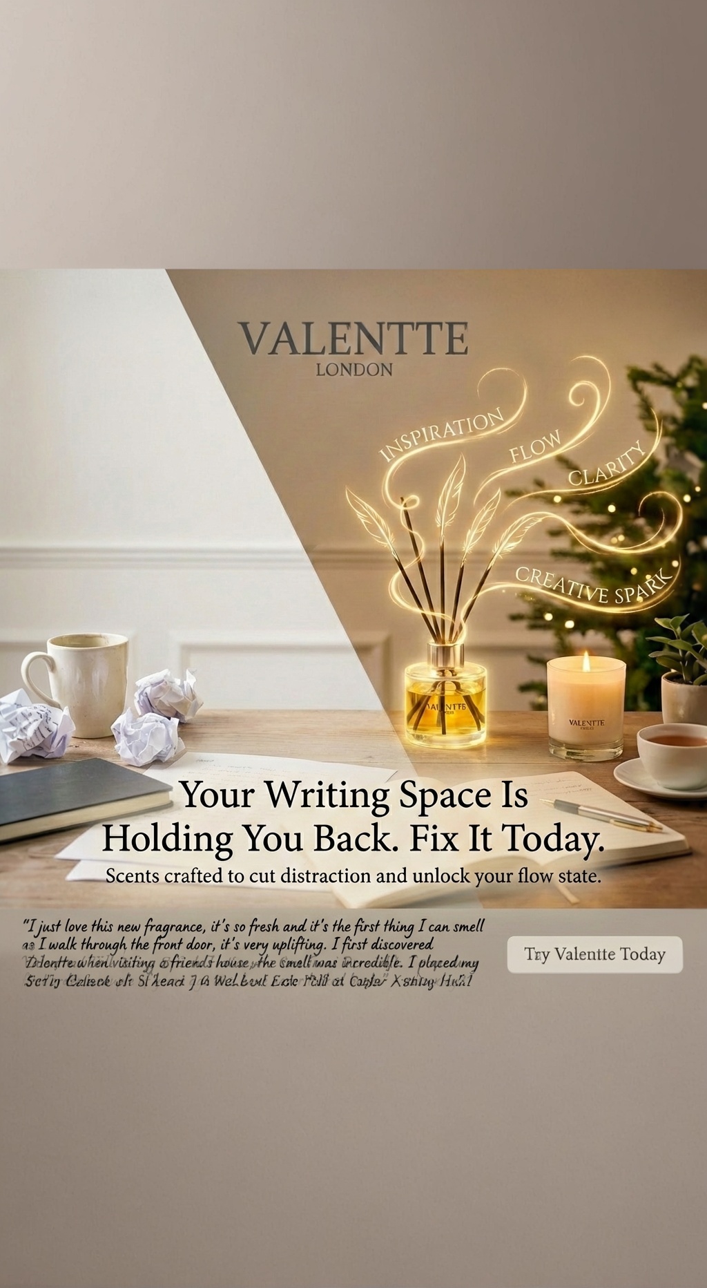 Valentte Facebook ad