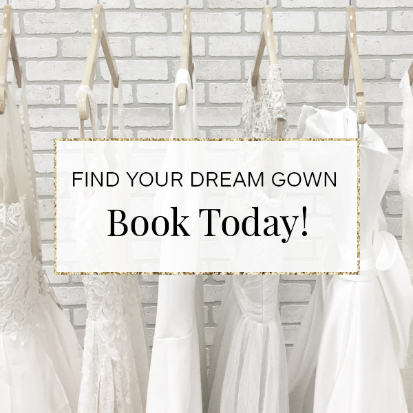 The Wedding Shoppe Facebook ad: ALL Dresses Under $999 While Supplies Last.