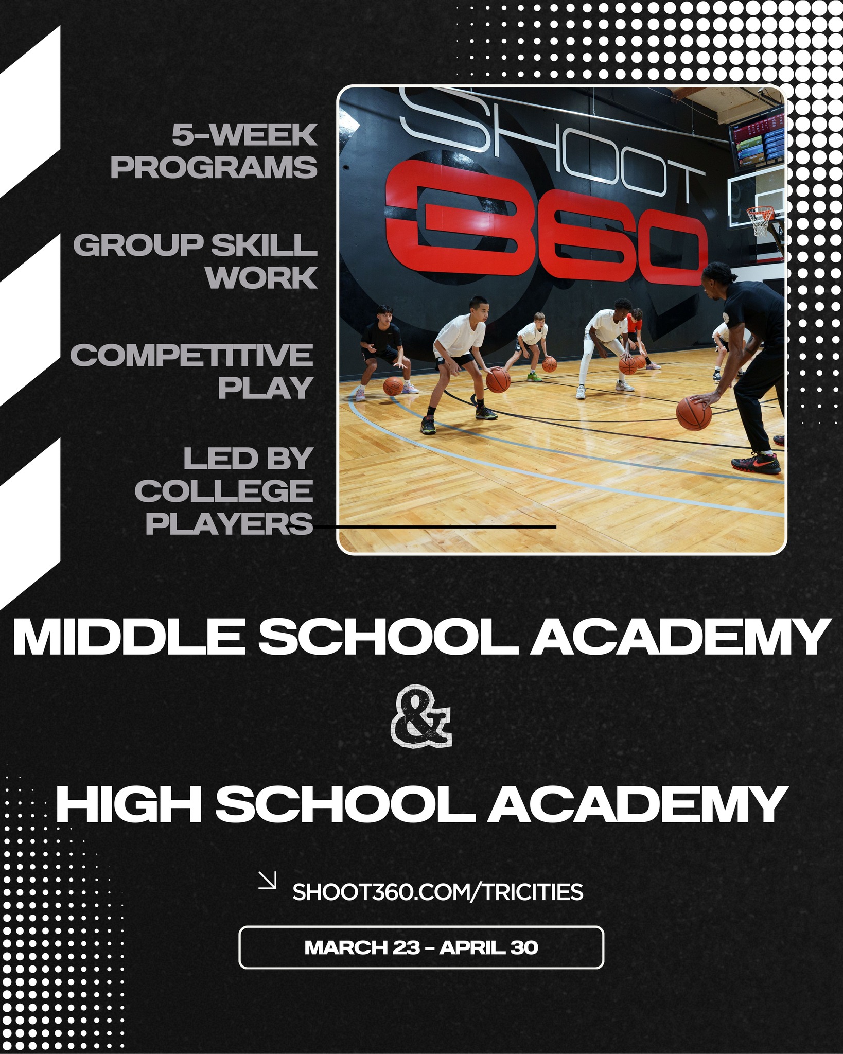 Shoot 360 Tri-Cities Facebook ad: Tri-Cities | Enhance Your Game Today, Shoot 360
