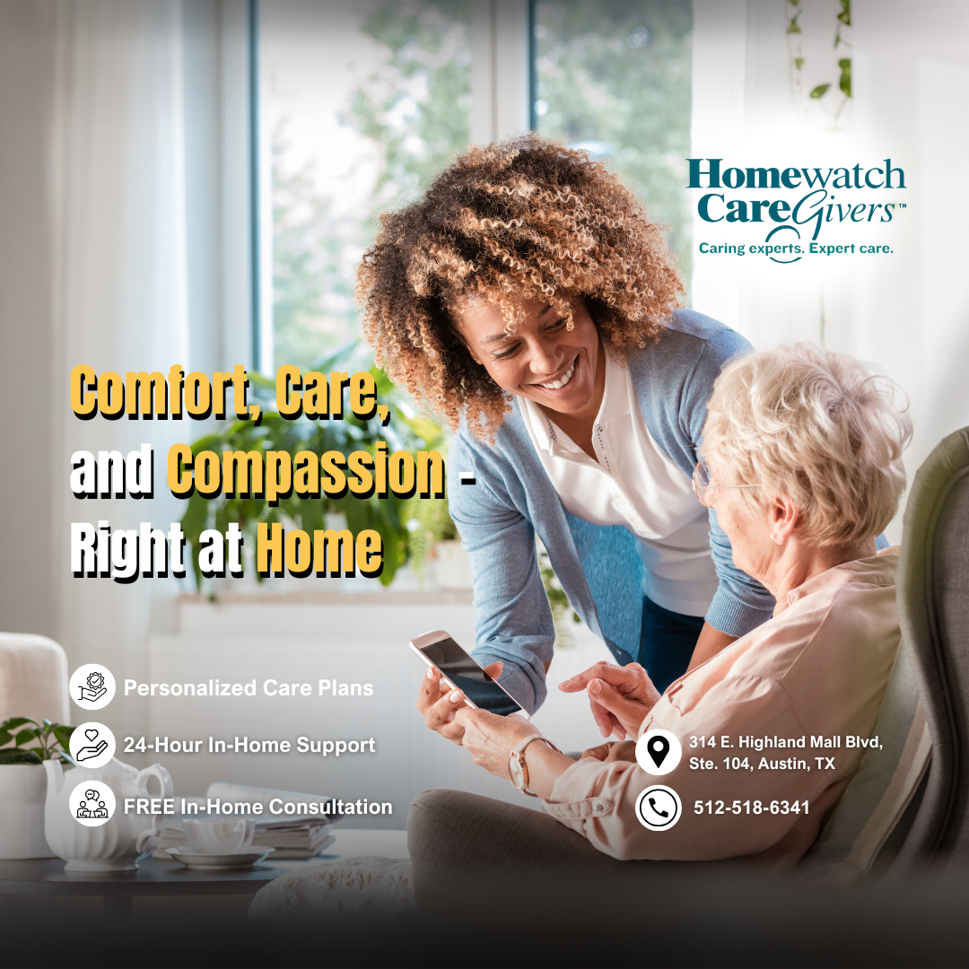 Homewatch CareGivers of Austin Facebook ad