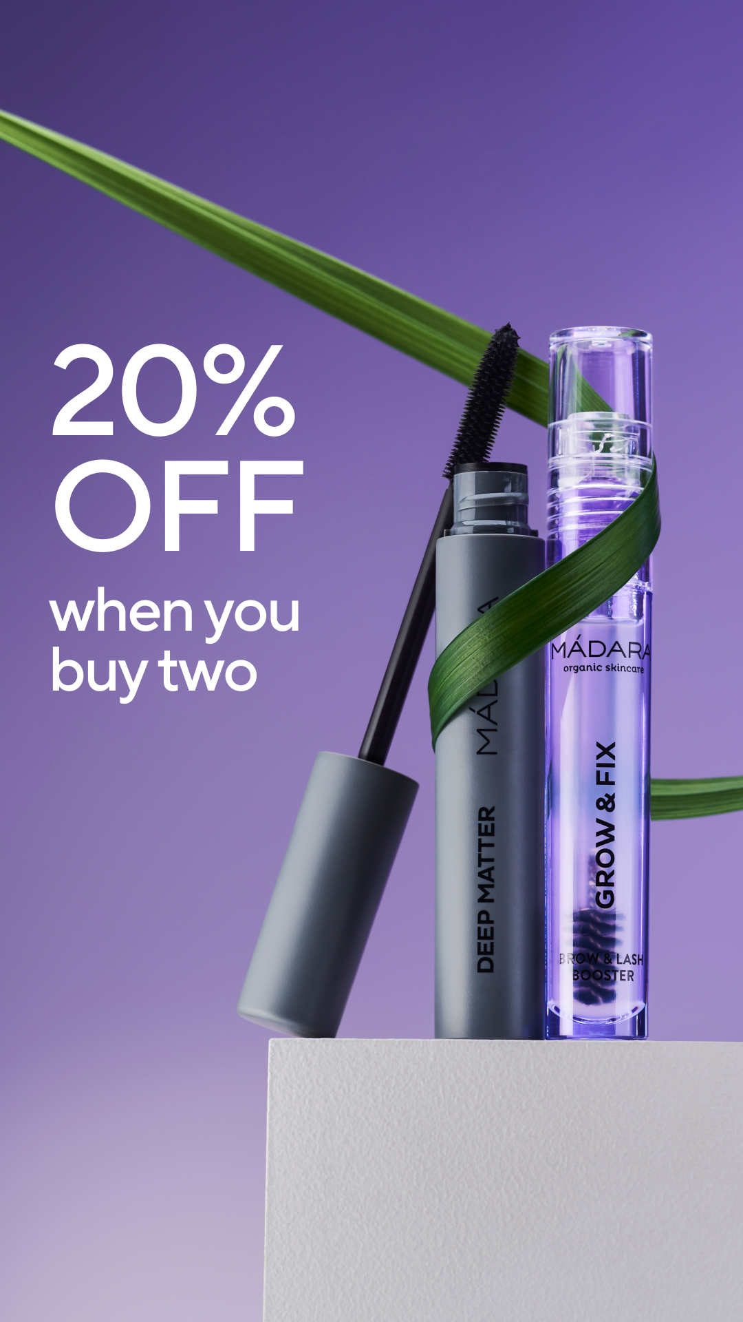 Mádara Organic Skincare Facebook ad