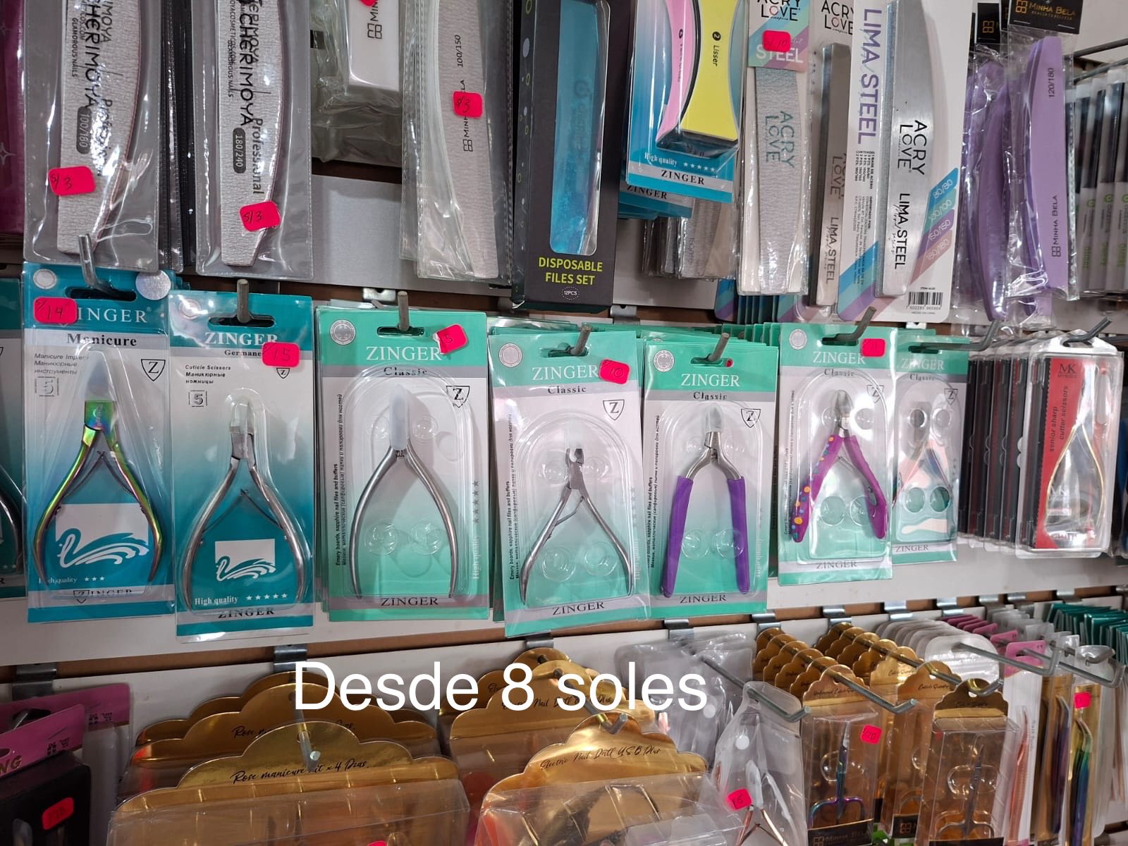 Milacho Nail lash Facebook ad: PUCALLPA MANICURISTAS PEDICURISTAS Y LASHISTAS
