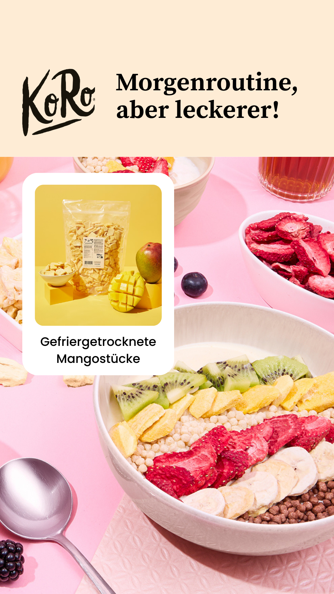 KoRo Facebook ad