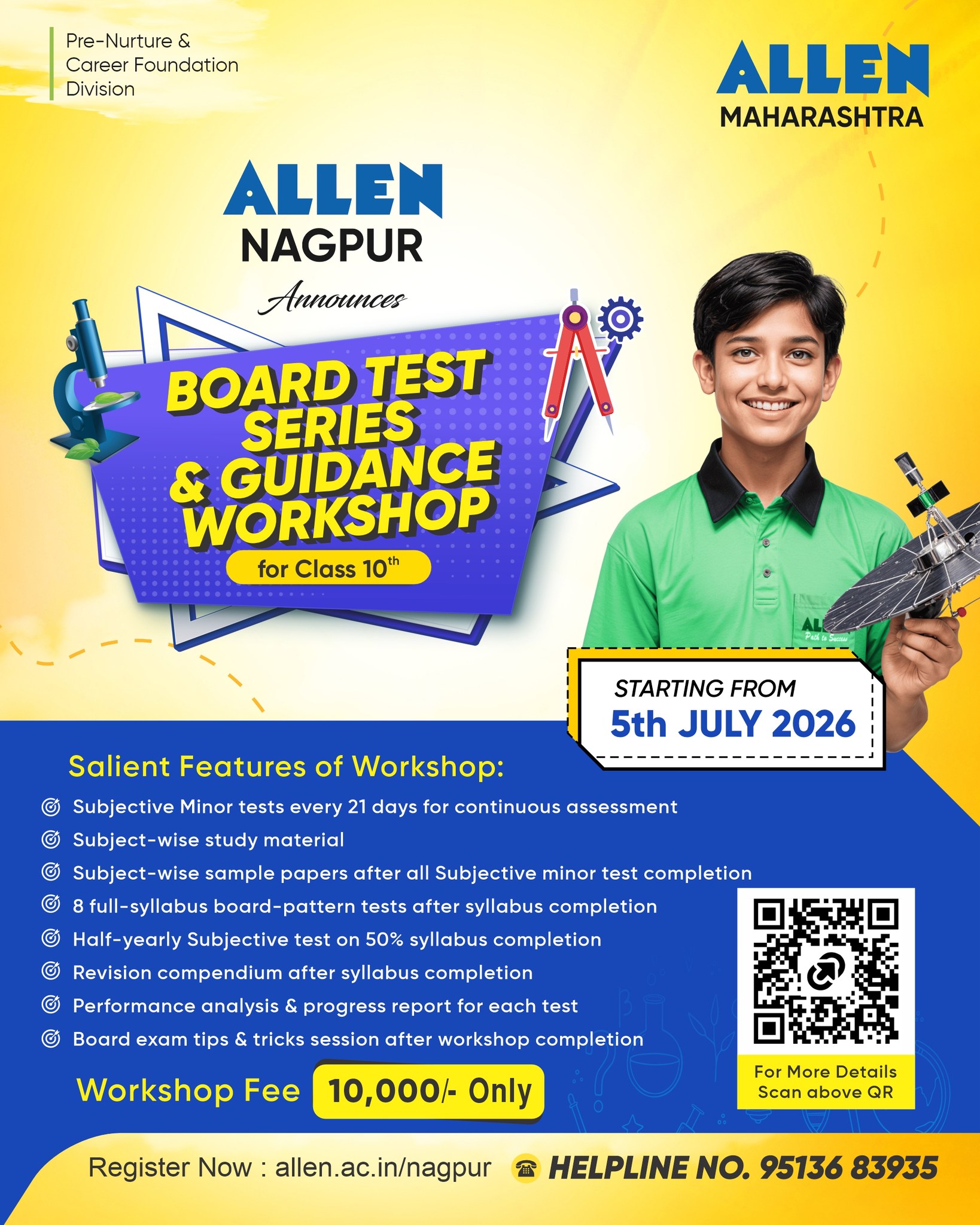 ALLEN Maharashtra Facebook ad: CCP Course Details