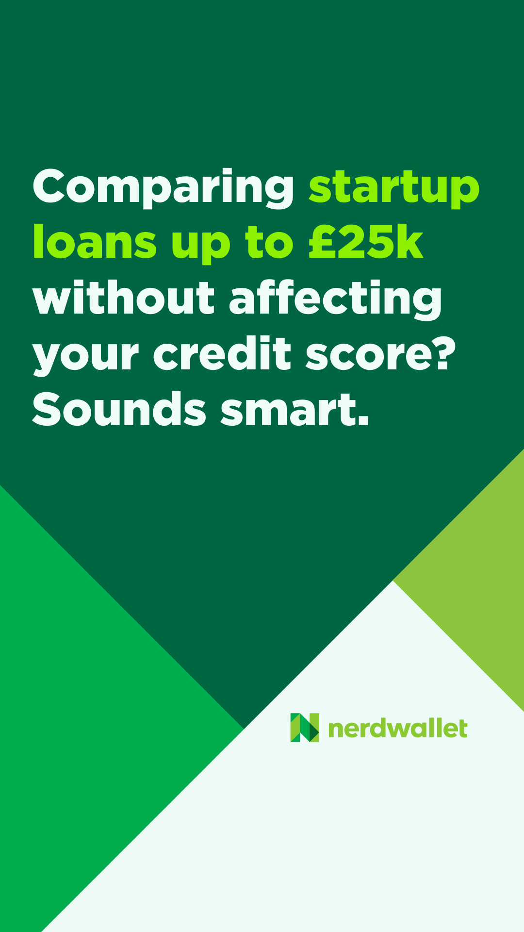 NerdWallet UK Facebook ad
