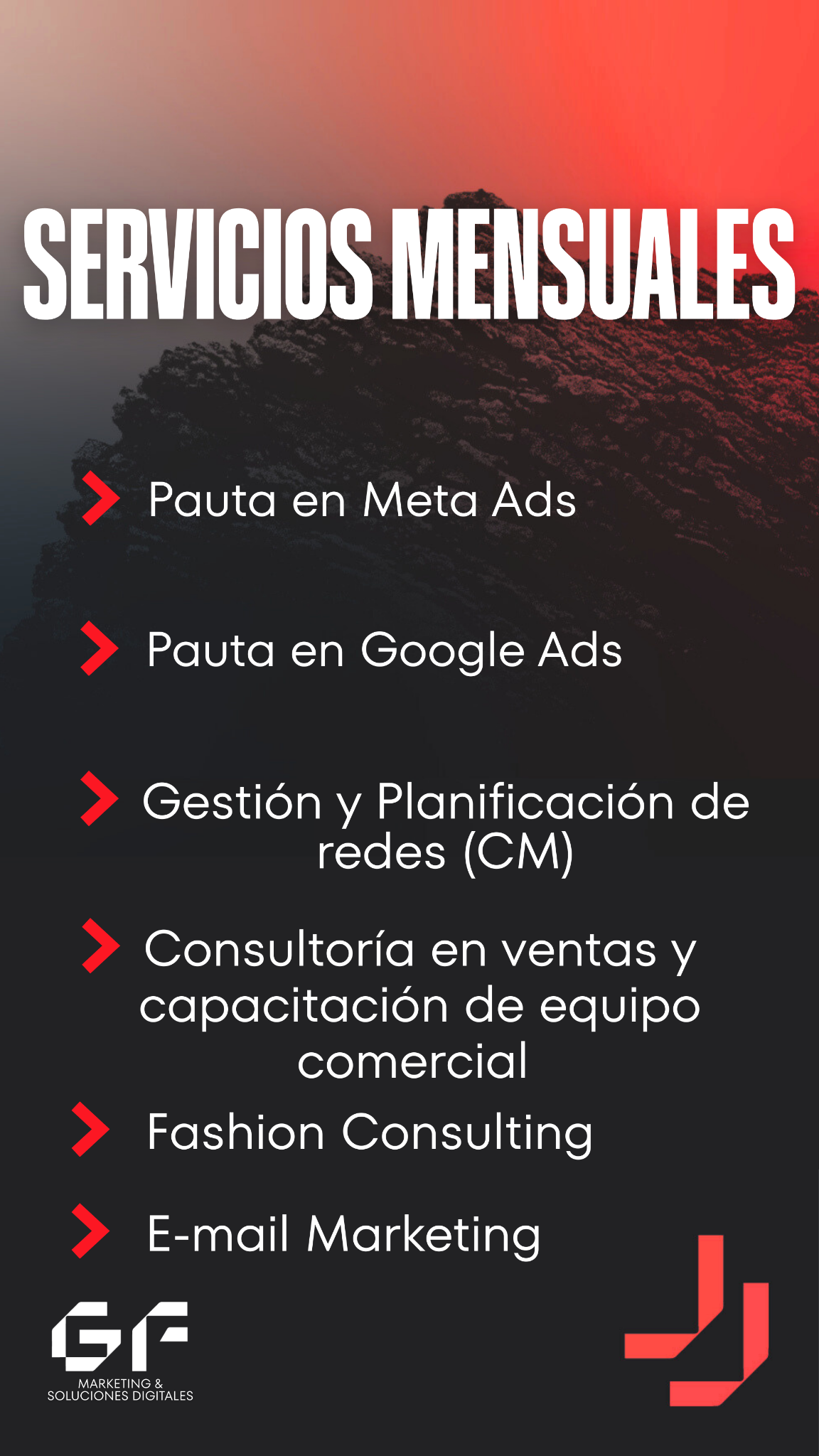 GF Marketing Facebook ad from Apr 7, 2026