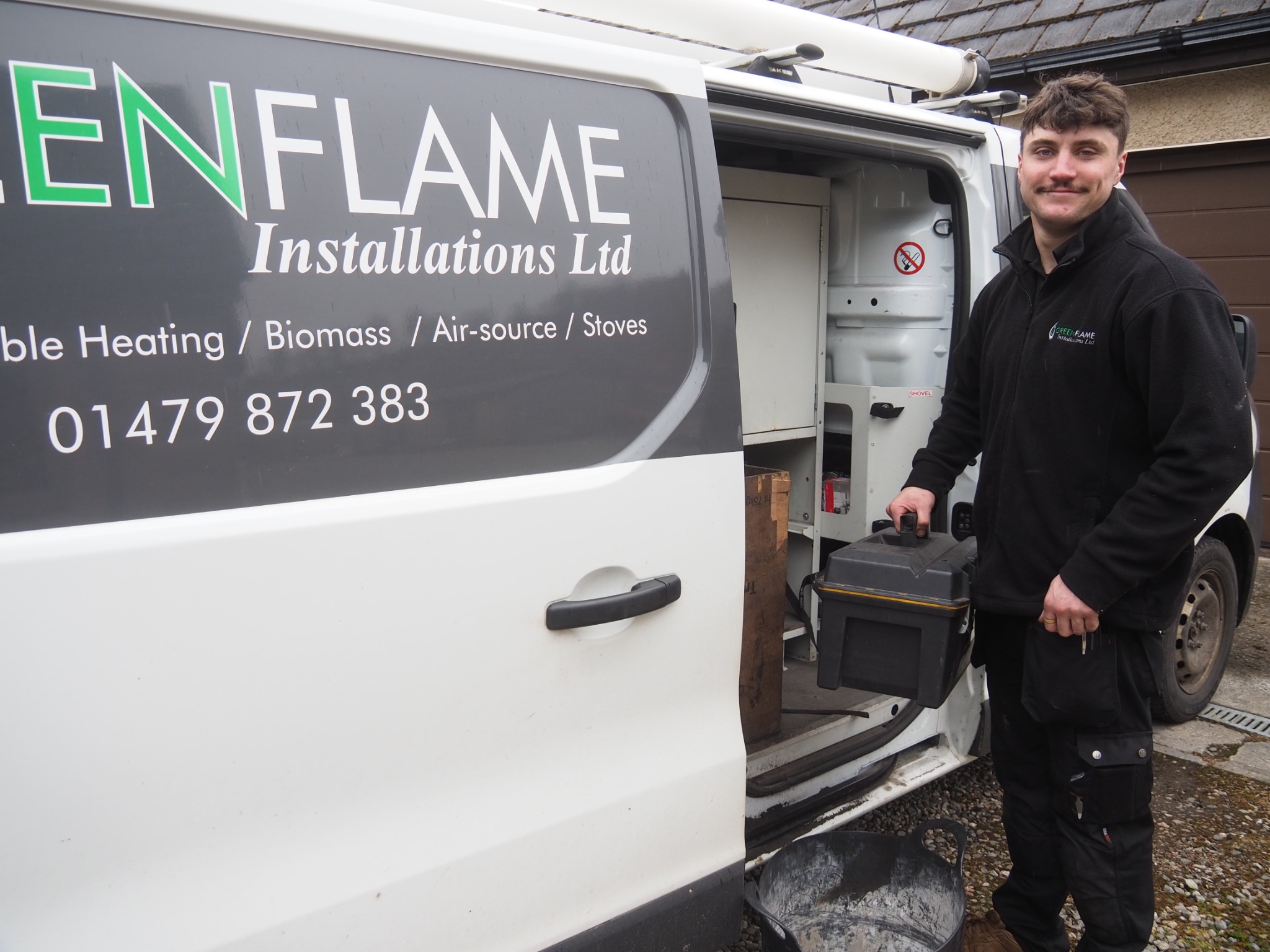 Greenflame Installations Ltd Facebook ad