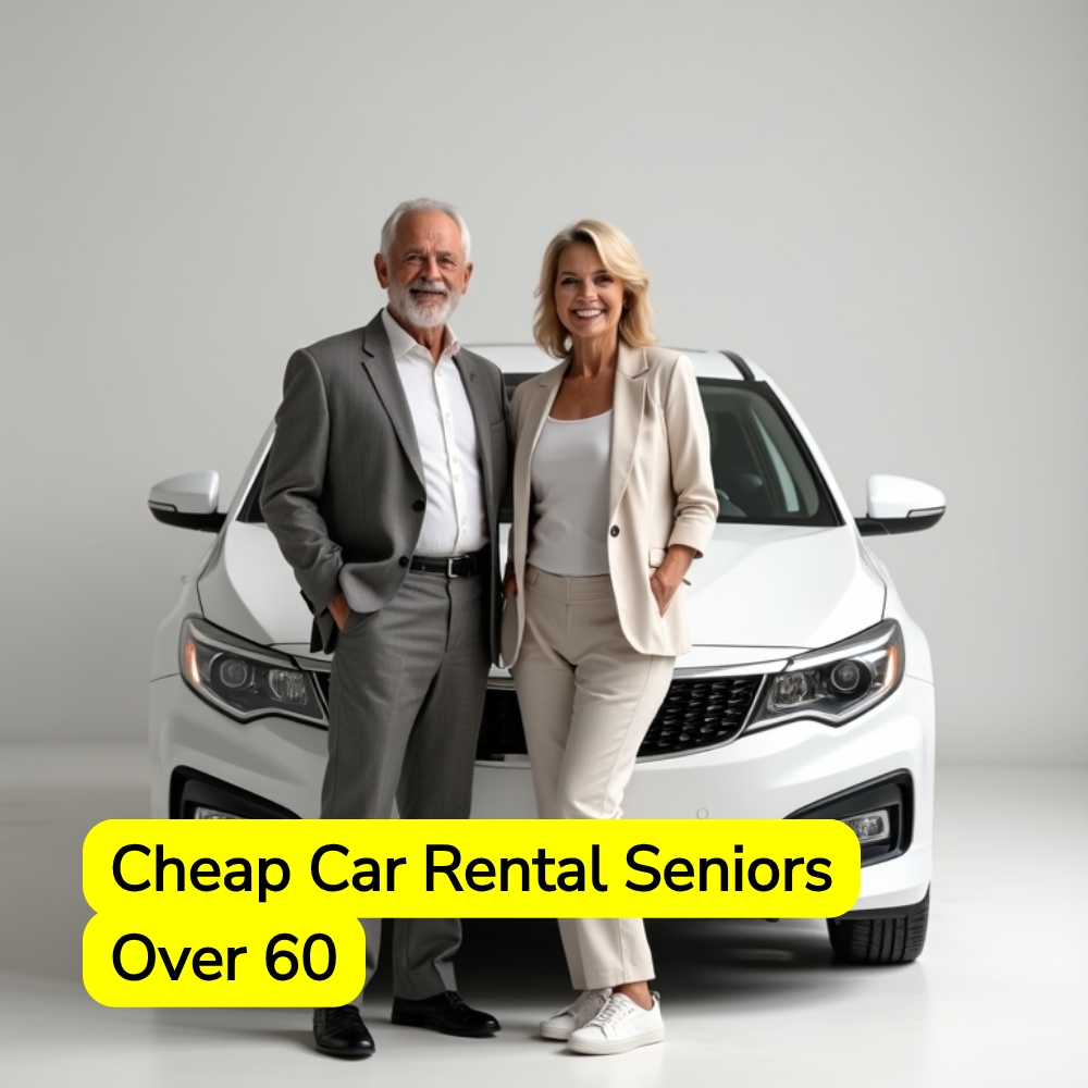 Senior Insights Facebook ad: Cheap Car Rental Seniors Over 60!