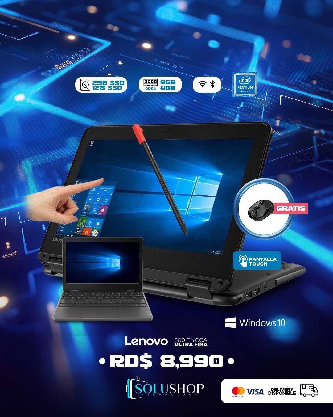 Solushop Technology Santiago Facebook ad: Aprovecha estas increíbles ofertas.