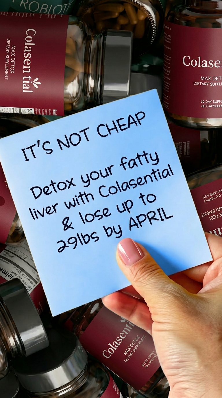 Colasential Facebook ad: Fatty Liver Can Be the Reason for Weight Gain