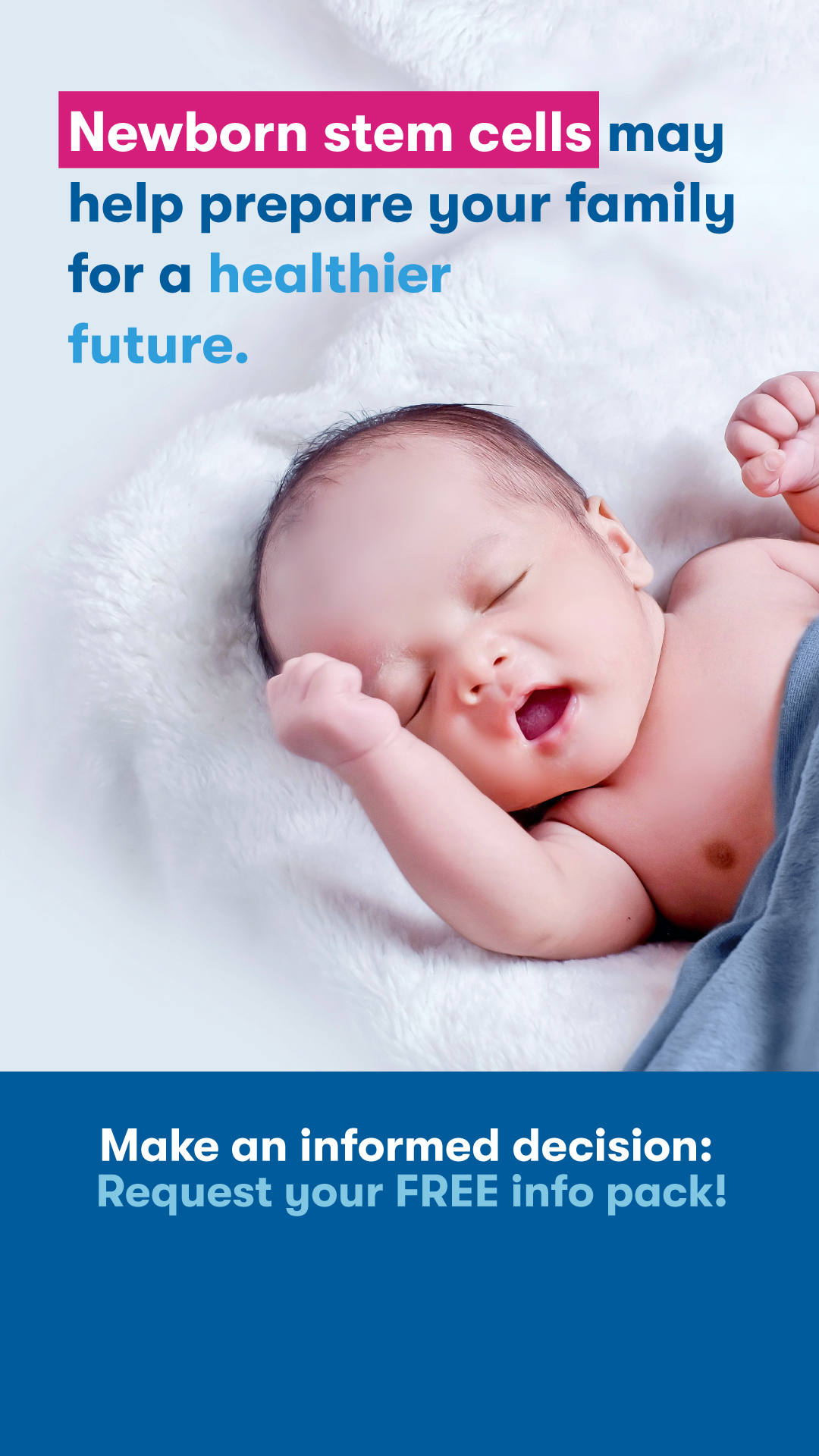 Insception Lifebank Cord Blood Program Facebook ad