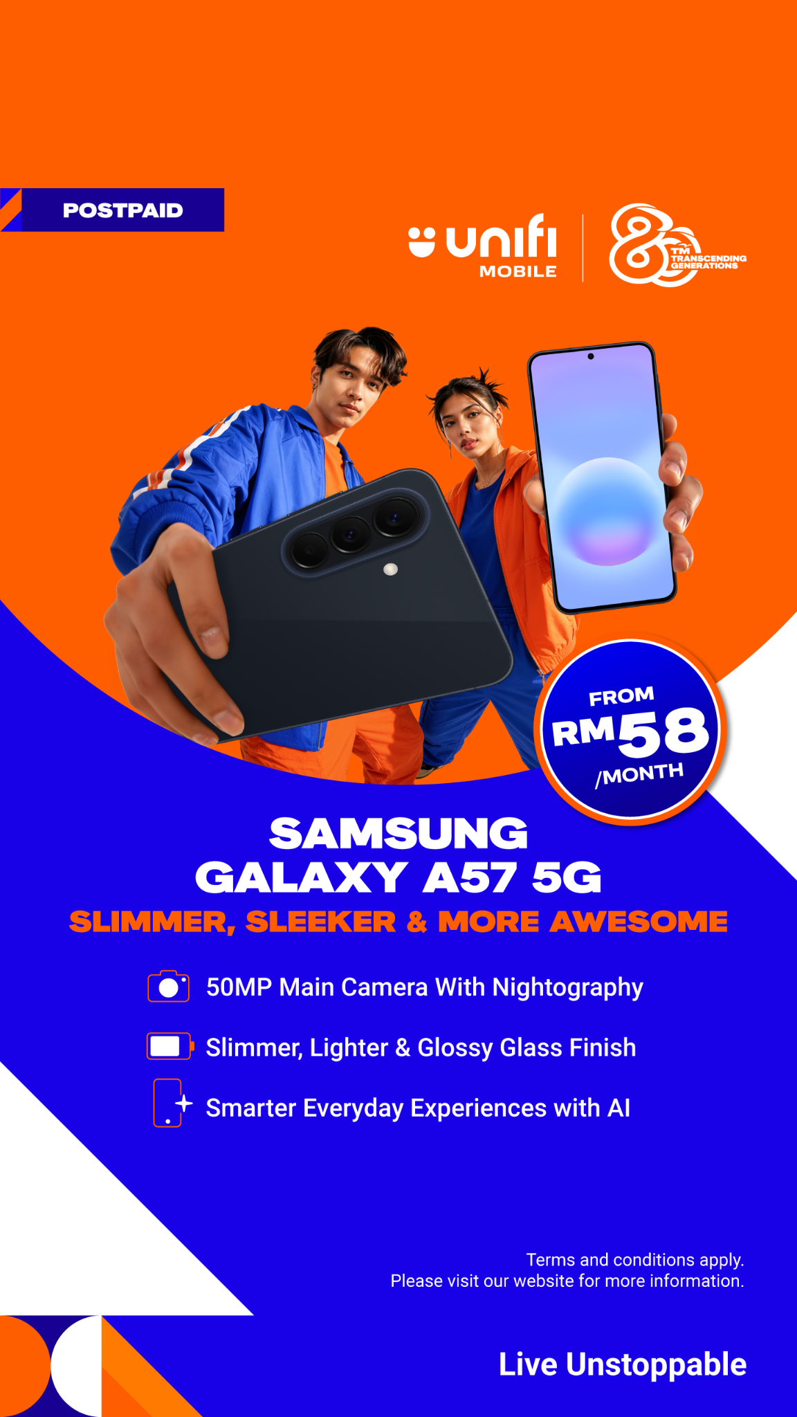 Unifi Facebook ad