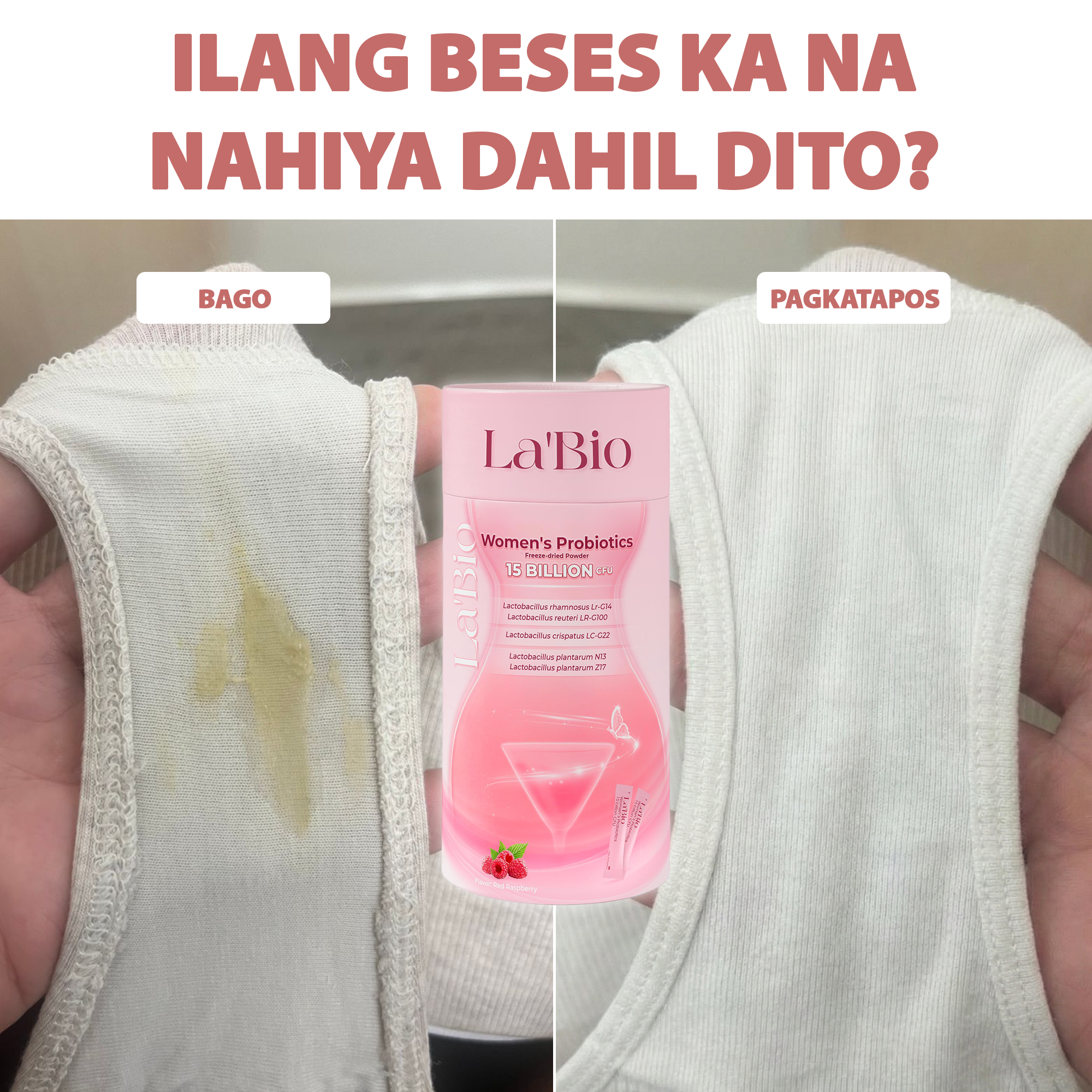 La'Bio - Premium Women's Probiotics Facebook ad