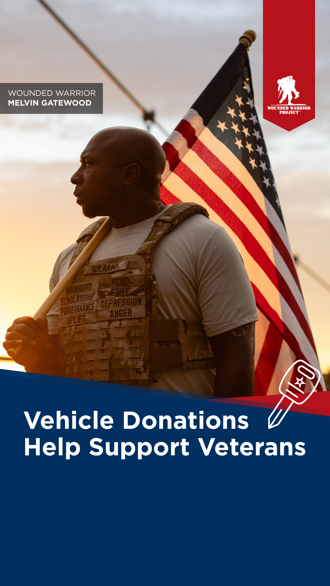 Wounded Warrior Project Facebook ad