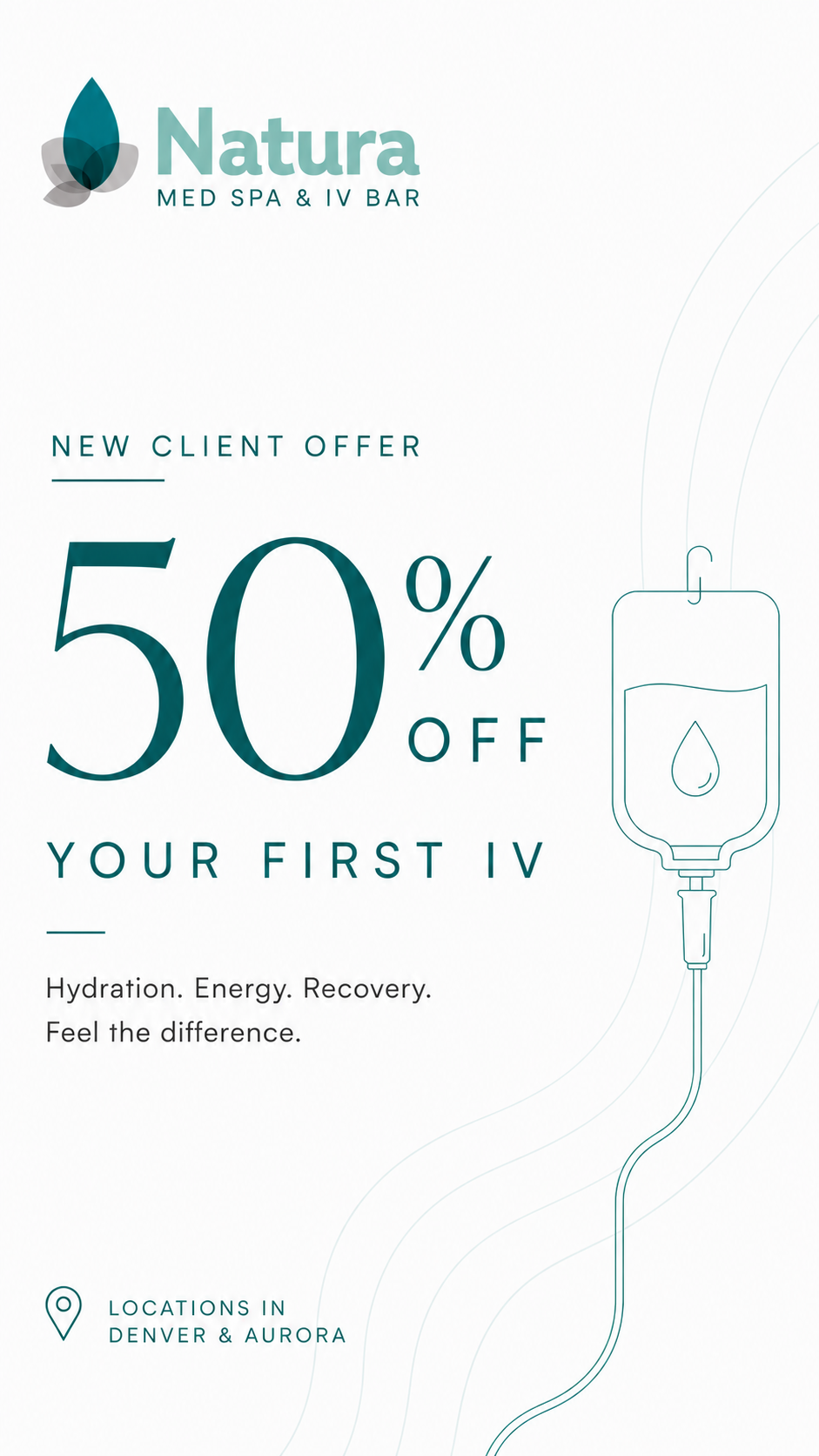 Natura Med Spa & IV Bar Facebook ad