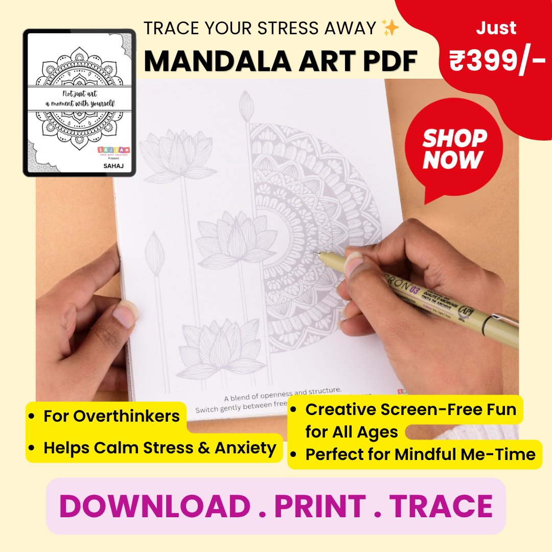 Srijan Facebook ad: Trace Your Stress Away