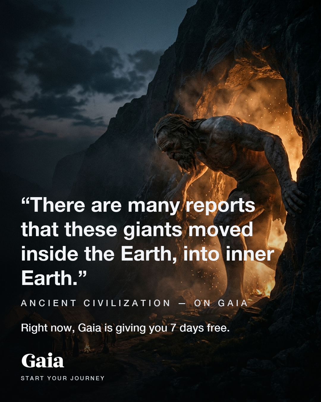 Gaia Facebook ad
