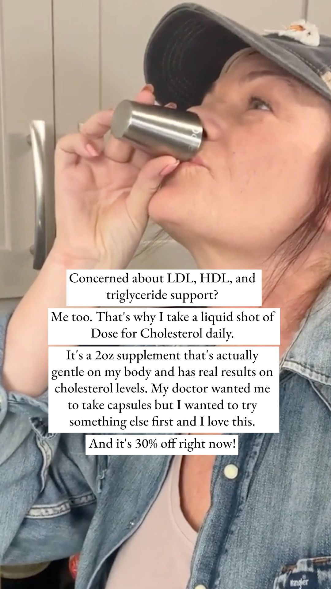 Dose for Cholesterol Facebook ad